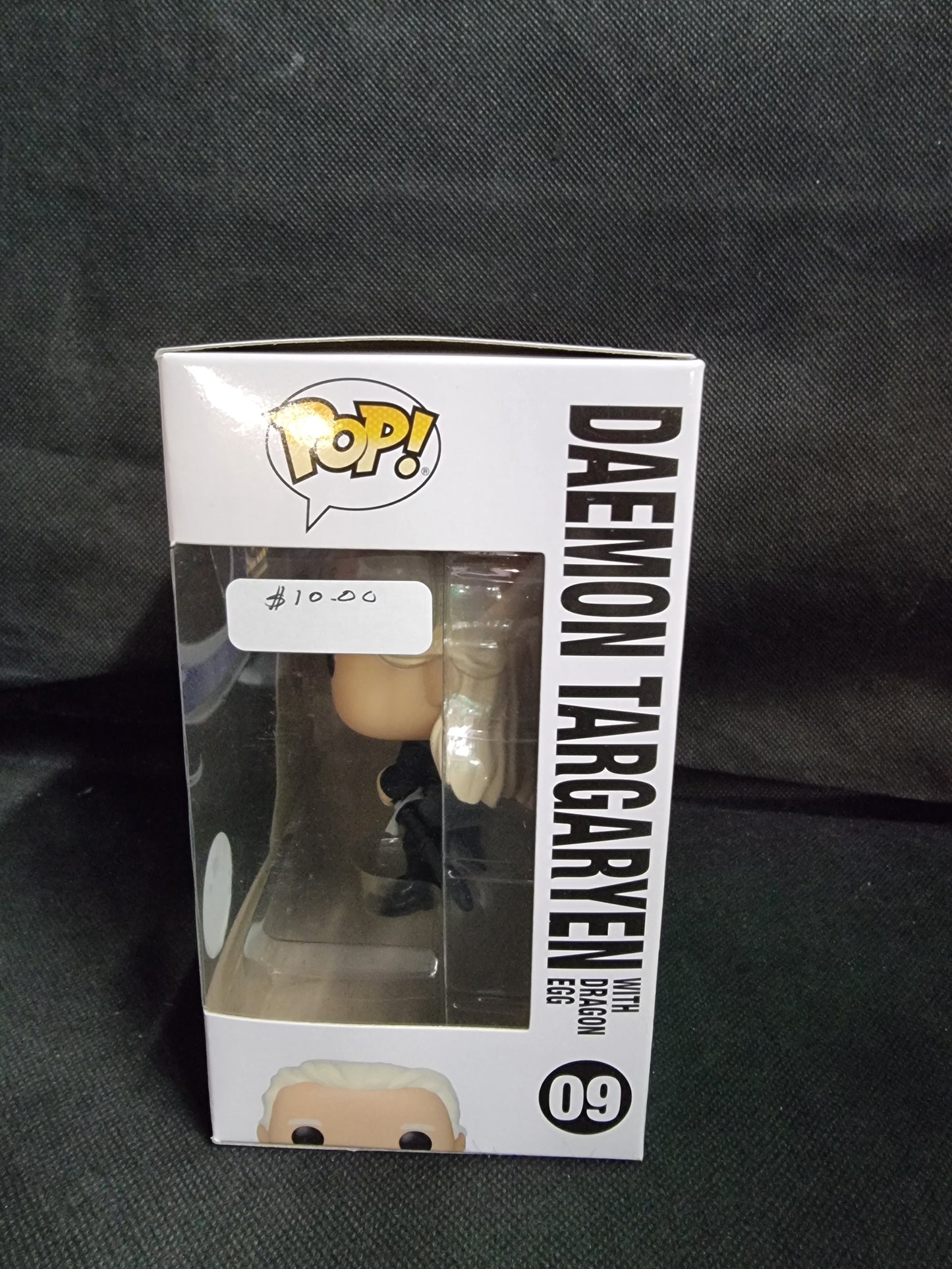 FUNKO POP HOUSE OF DRAGONS DAEMON TARGARYEN WITH DRAGON EGG #09 EXCLUSIVE