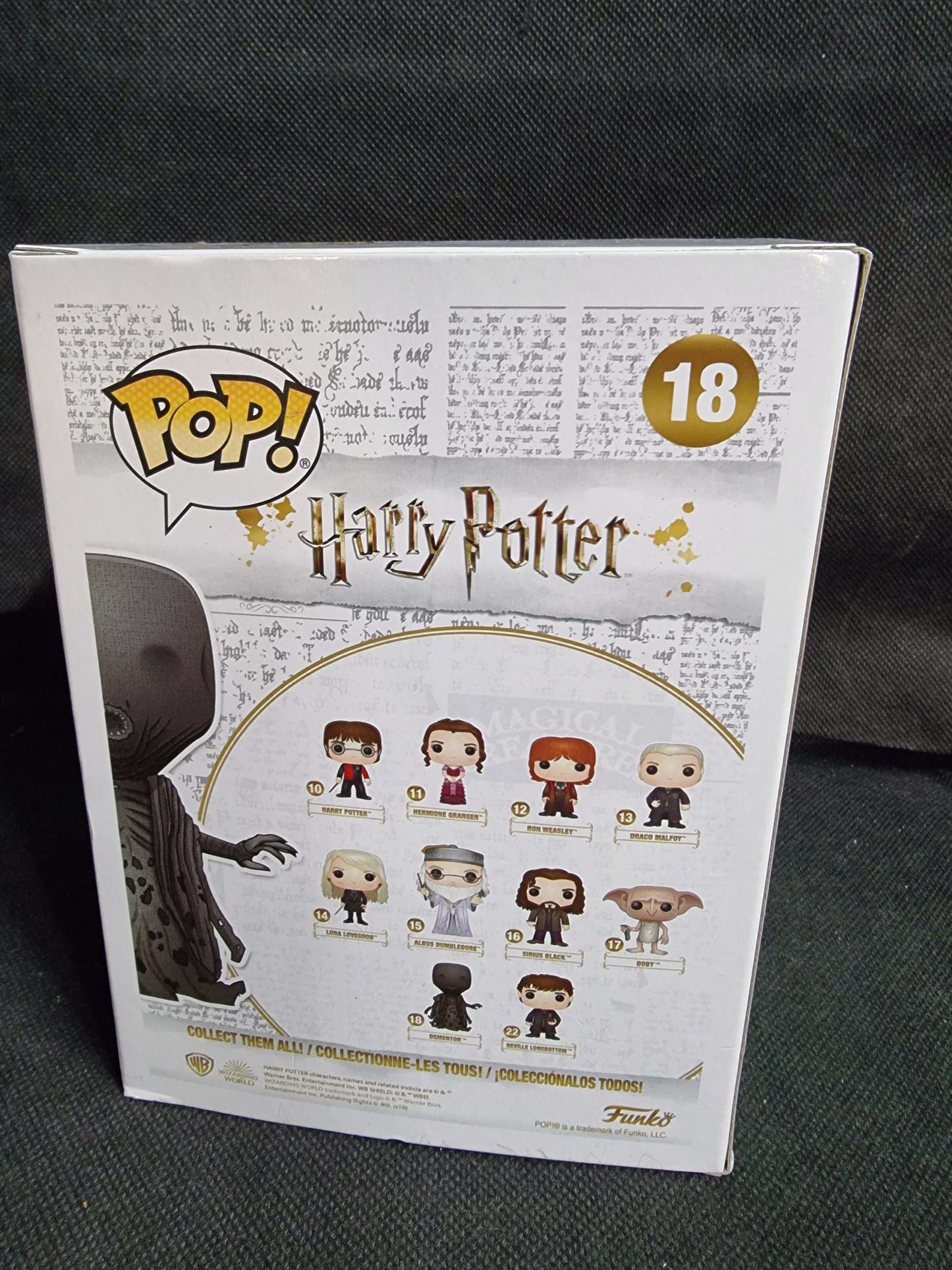 FUNKO POP HARRY POTTER DEMENTOR #18)