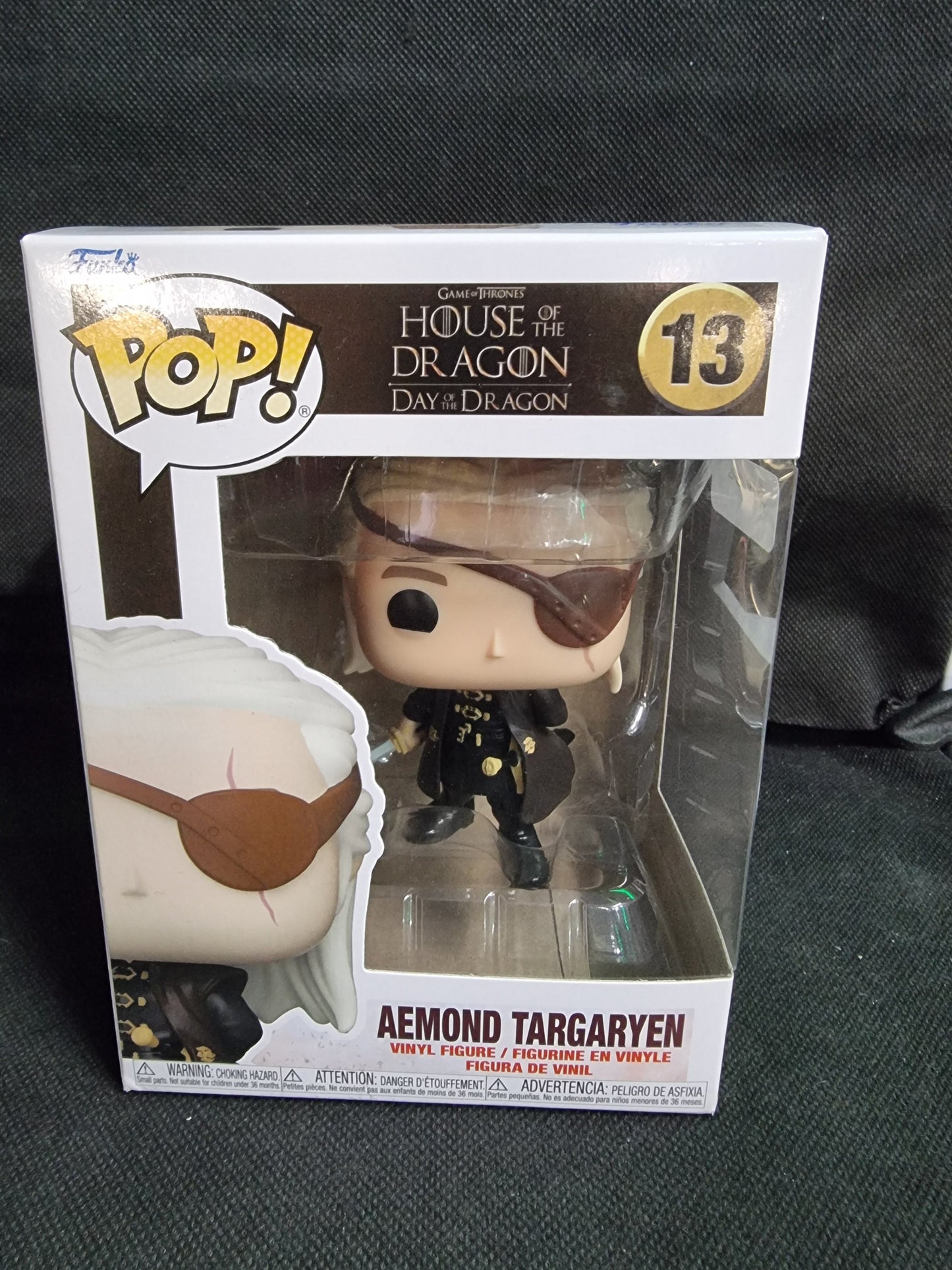 FUNKO POP HOUSE OF DRAGONS AEMOND TARGARYEN #13 Captain Comics and Collectables Pty Ltd