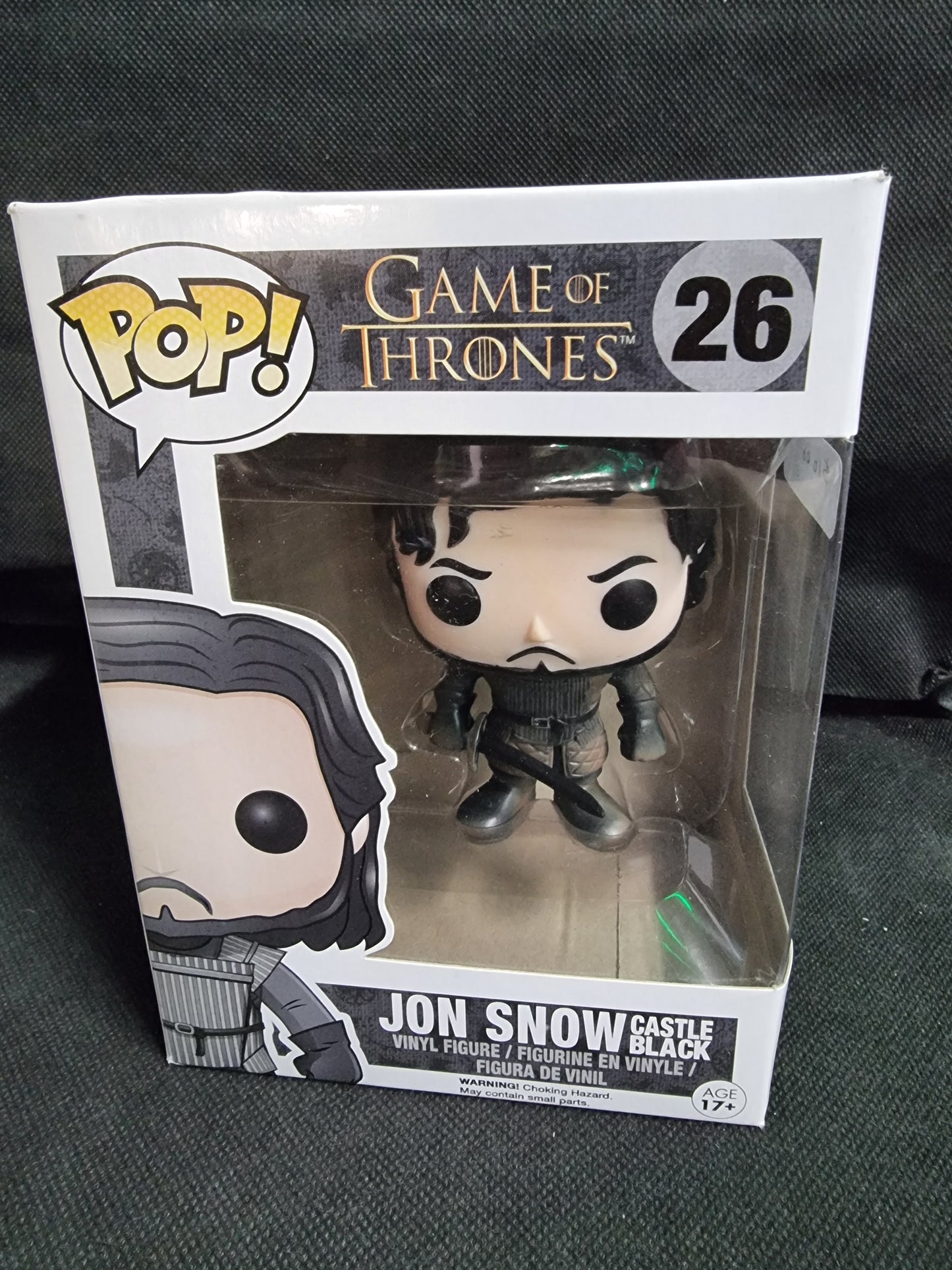 FUNKO GAME OF THRONES JON SNOW CASTLE BLACK #26