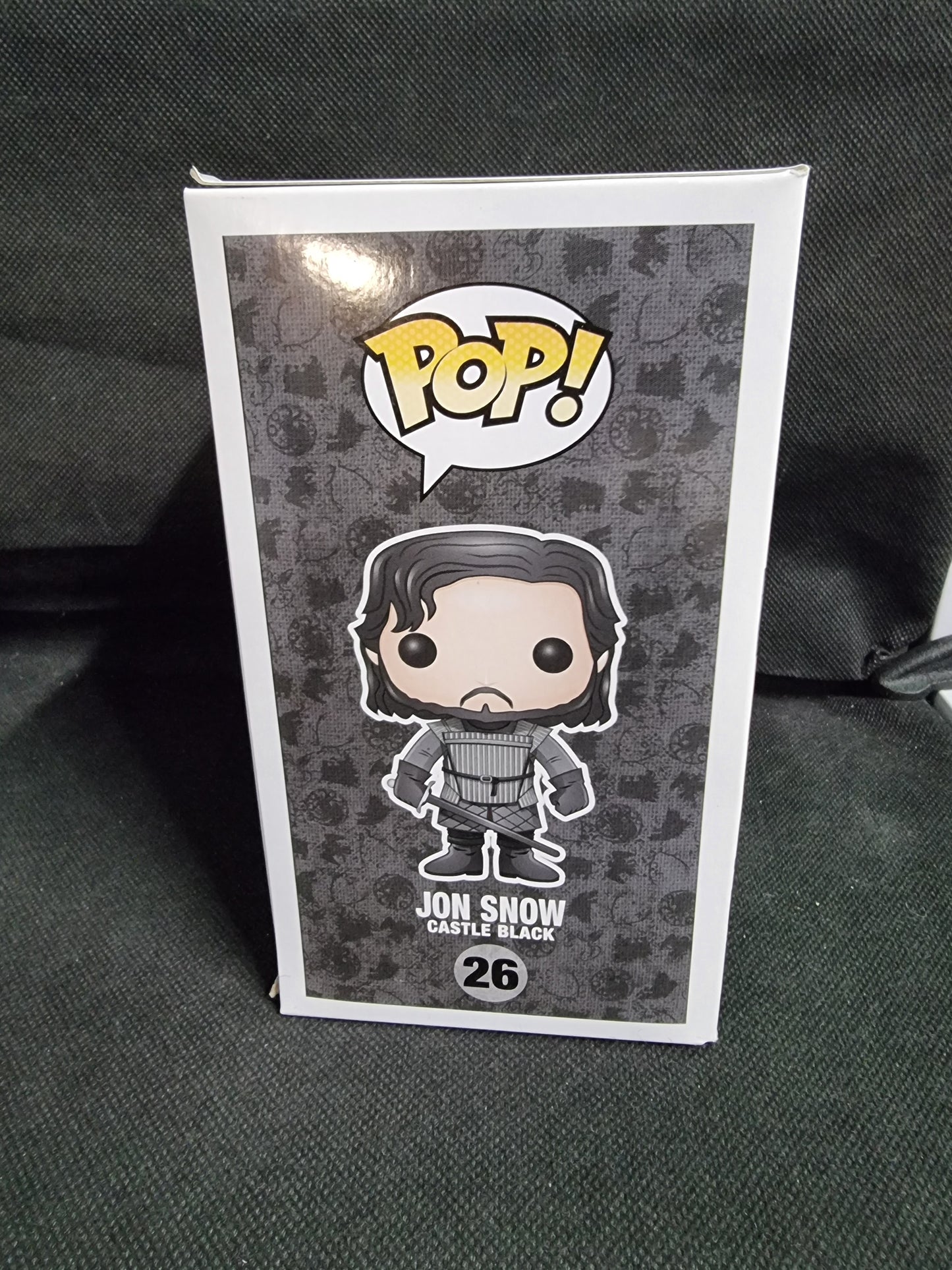FUNKO GAME OF THRONES JON SNOW CASTLE BLACK #26