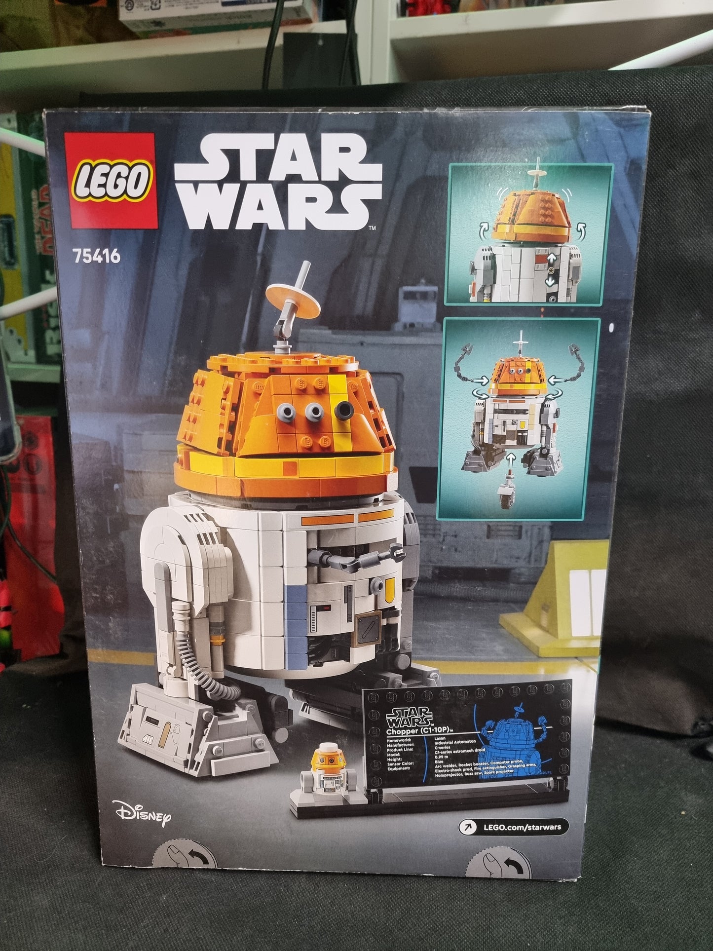 LEGO STAR WARS CHOPPER (C1-10P) (DAMAGED BOX)