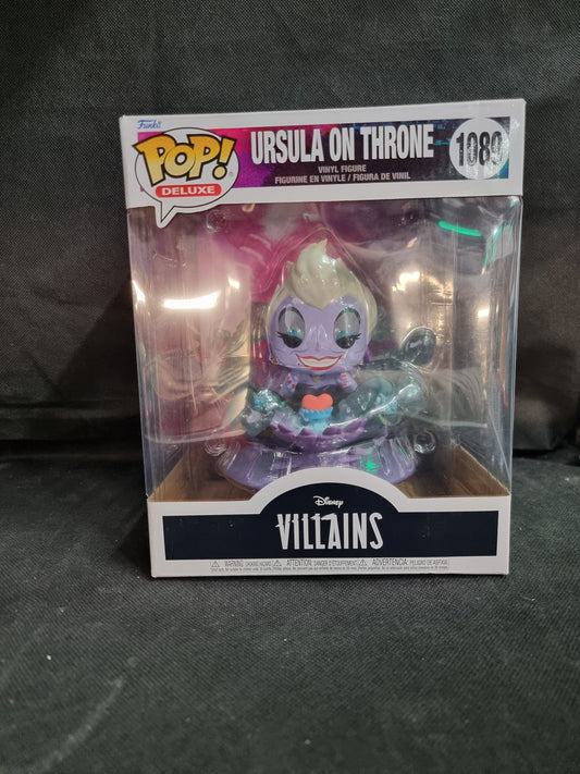 FUNKO DISNEY VILLAINS URSULA ON THRONE #1089 Captain Comics and Collectables Pty Ltd