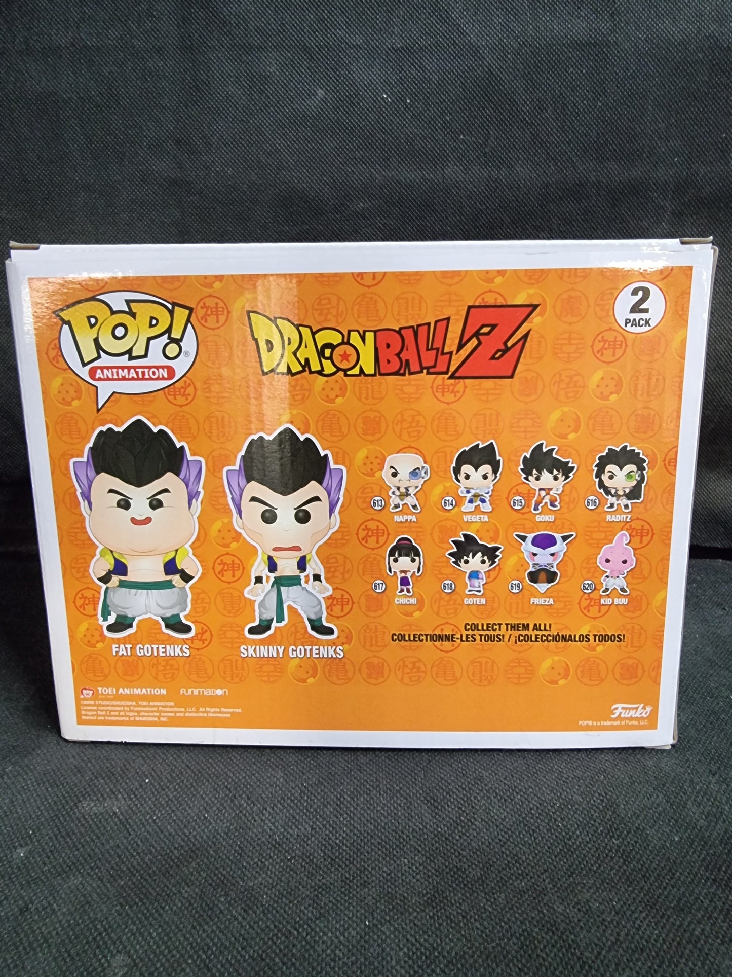 FUNKO DRAGON BALL Z FAILED FUSIONS 2 PACK