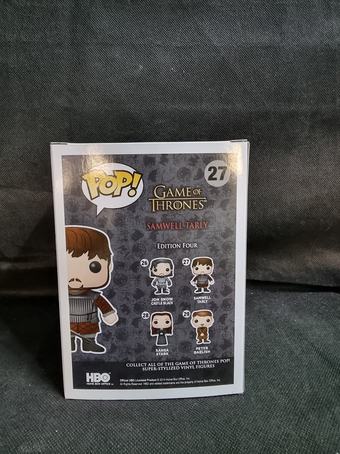 FUNKO GAME OF THRONES SAMWELL TARLY #27 Captain Comics and Collectables Pty Ltd