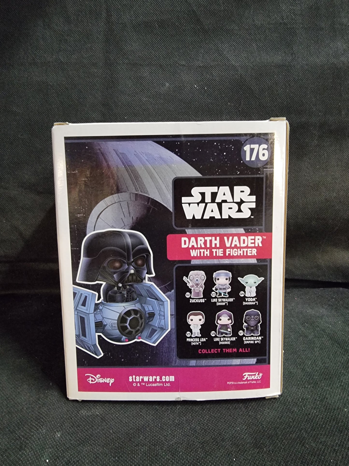 FUNKO STAR WARS DARTH VADER w TIE FIGHTER #176