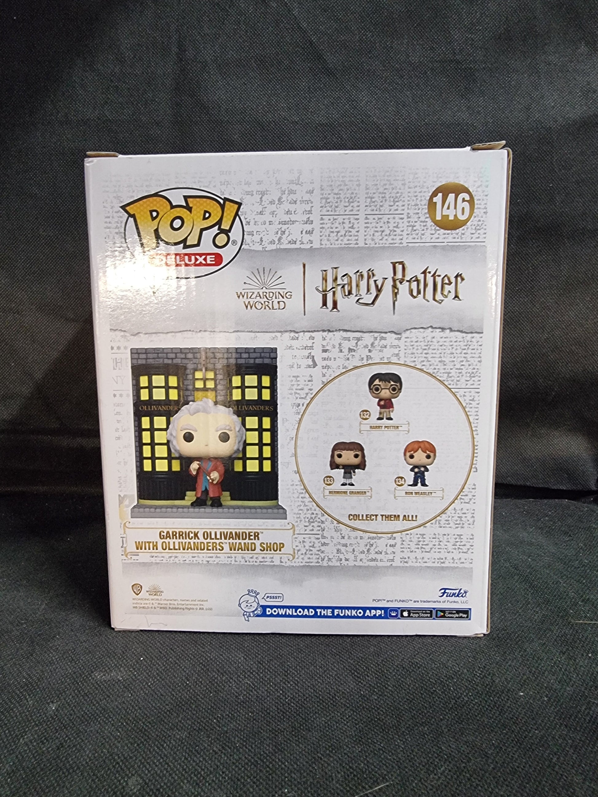FUNKO HARRY POTTER GARRICK OLLIVANDER  #146 Captain Comics and Collectables Pty Ltd