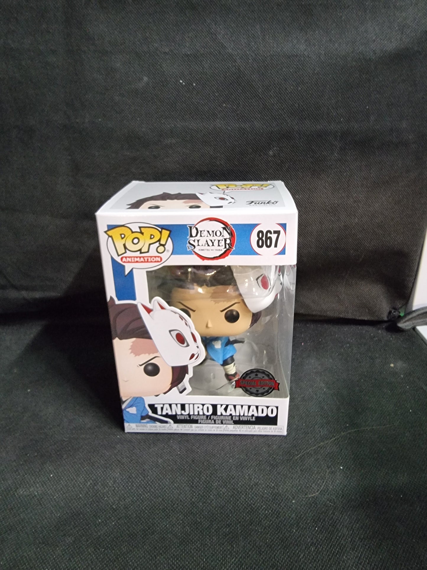 FUNKO POP DEMON SLAYER TANJIRO KAMADO #867 Captain Comics and Collectables Pty Ltd