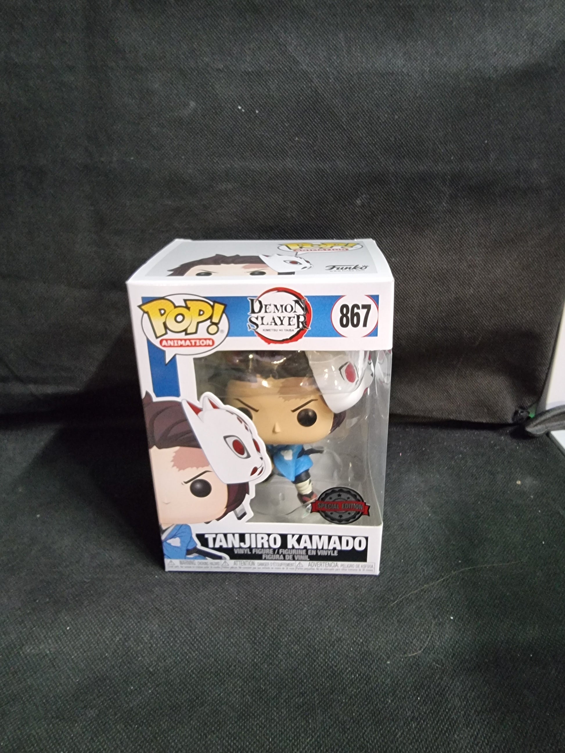 FUNKO POP DEMON SLAYER TANJIRO KAMADO #867 Captain Comics and Collectables Pty Ltd