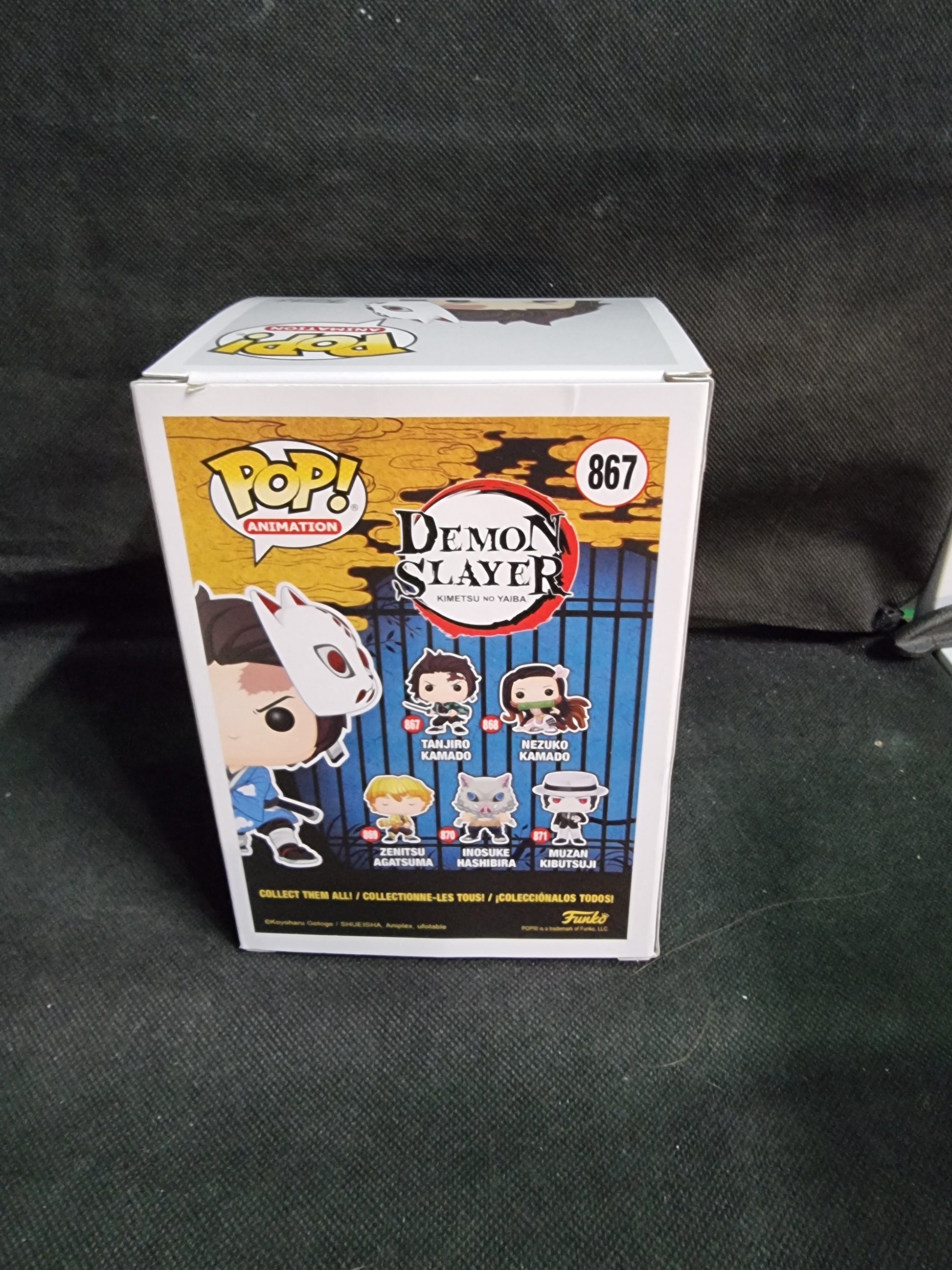 FUNKO POP DEMON SLAYER TANJIRO KAMADO #867 Captain Comics and Collectables Pty Ltd