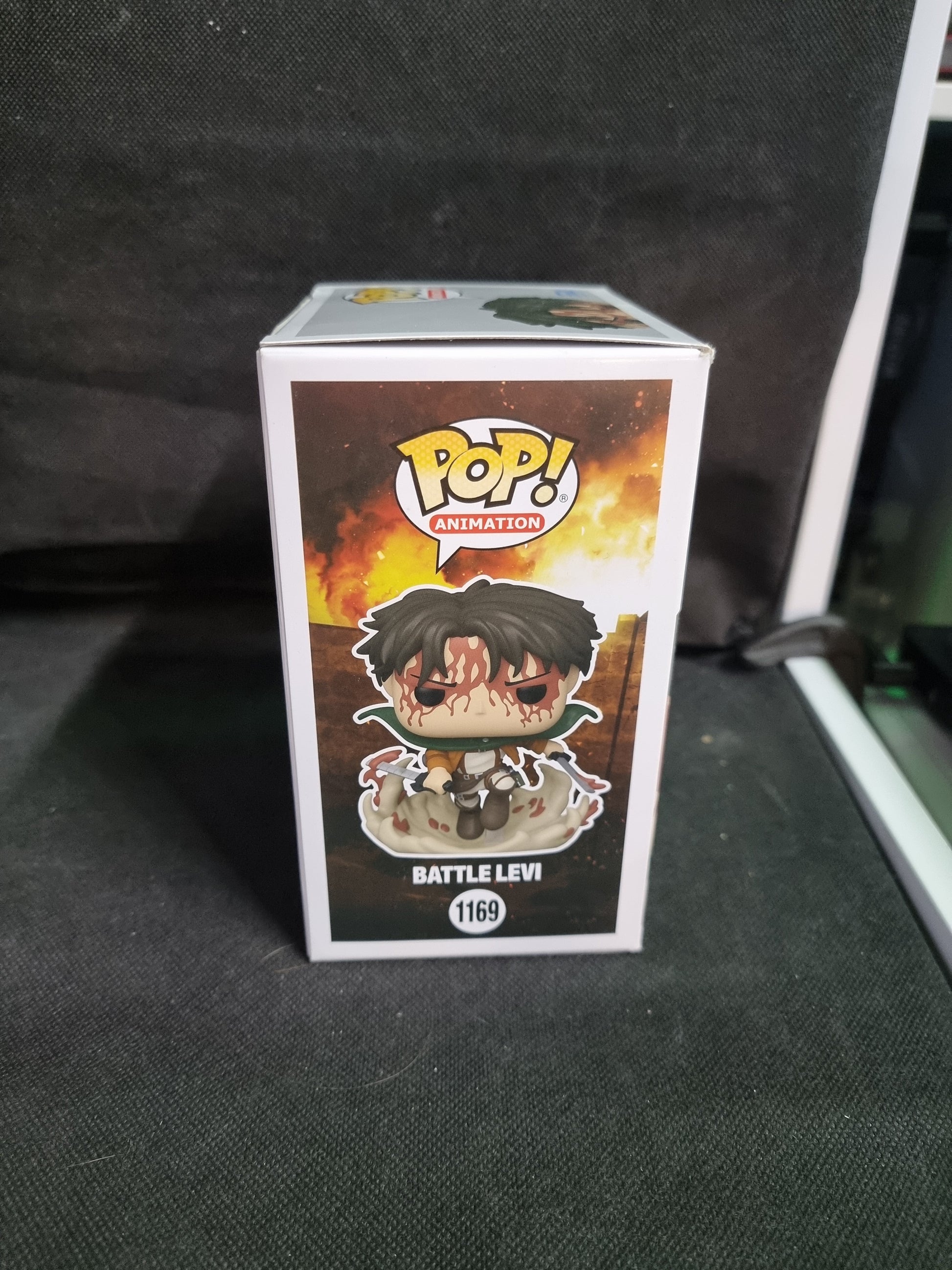 FUNKO ATTACK ON TITAN BATTLE LEVI #1169 Captain Comics and Collectables Pty Ltd