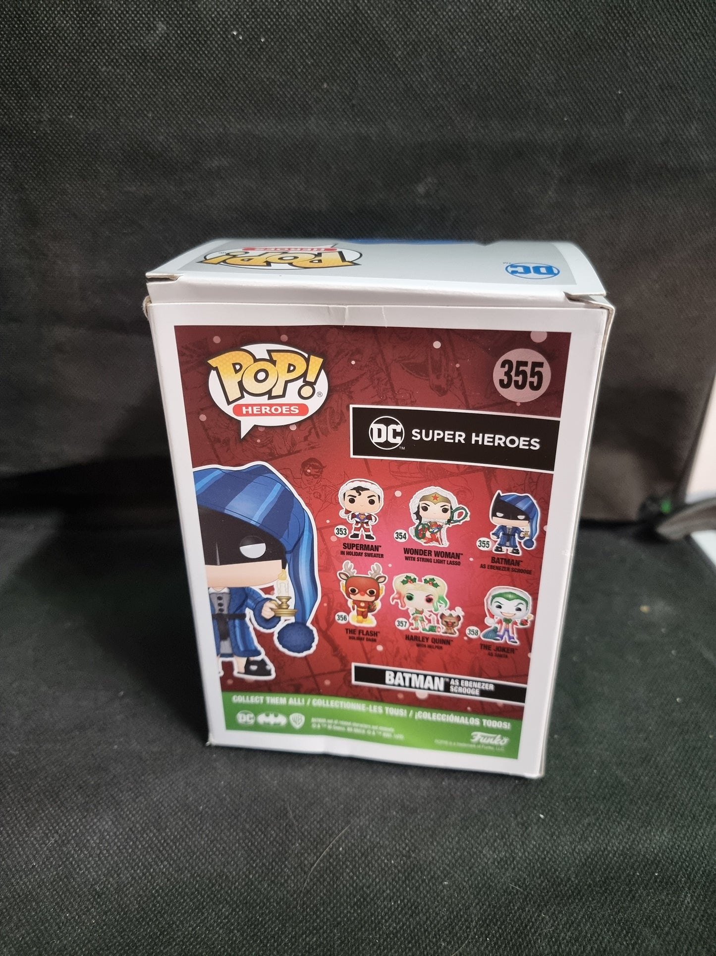 FUNKO DC SUPER HEROES BATMAN AS EBENEZER #355