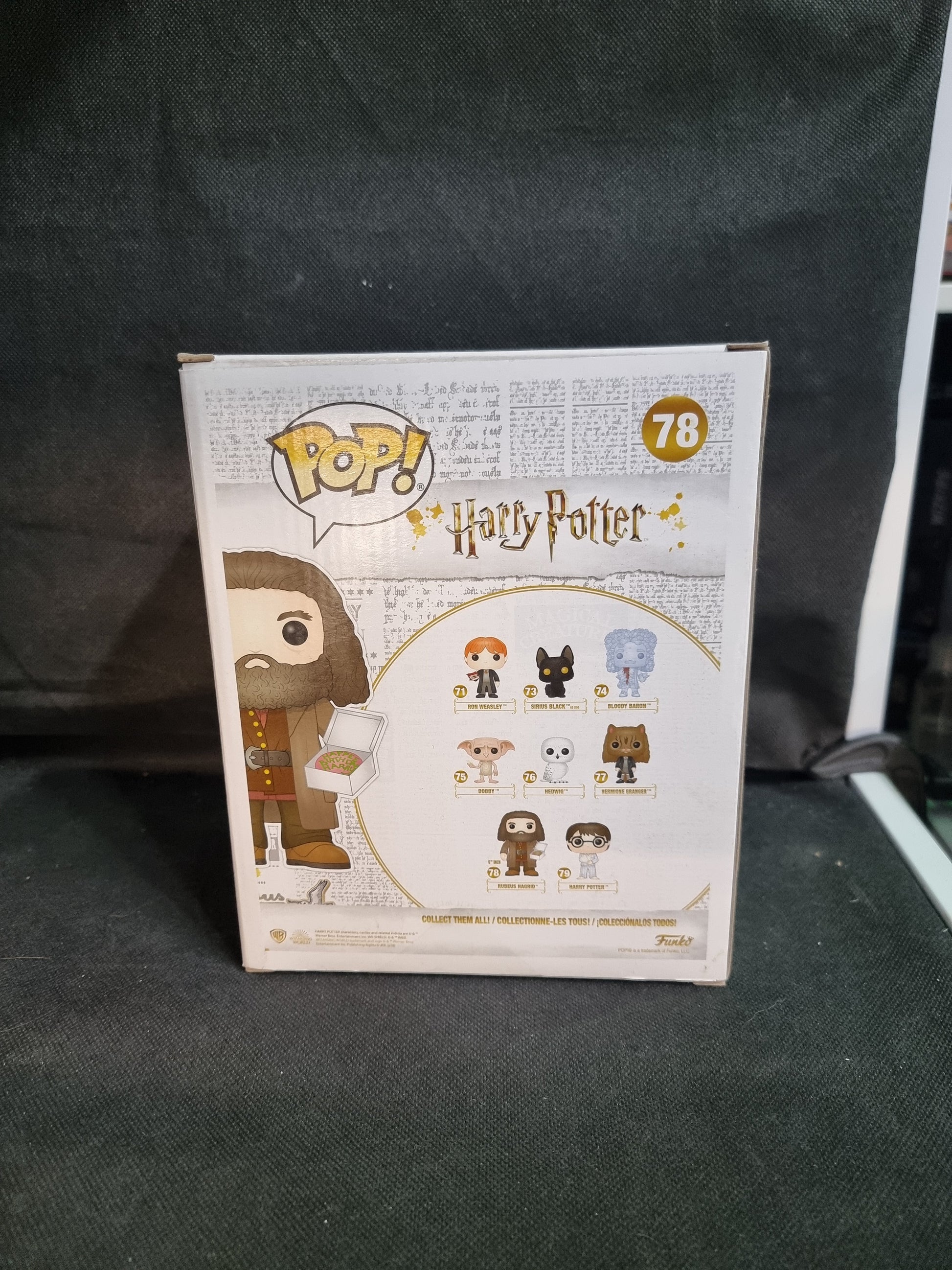 FUNKO HARRY POTTER RUBEUS HAGRID #78 Captain Comics and Collectables Pty Ltd