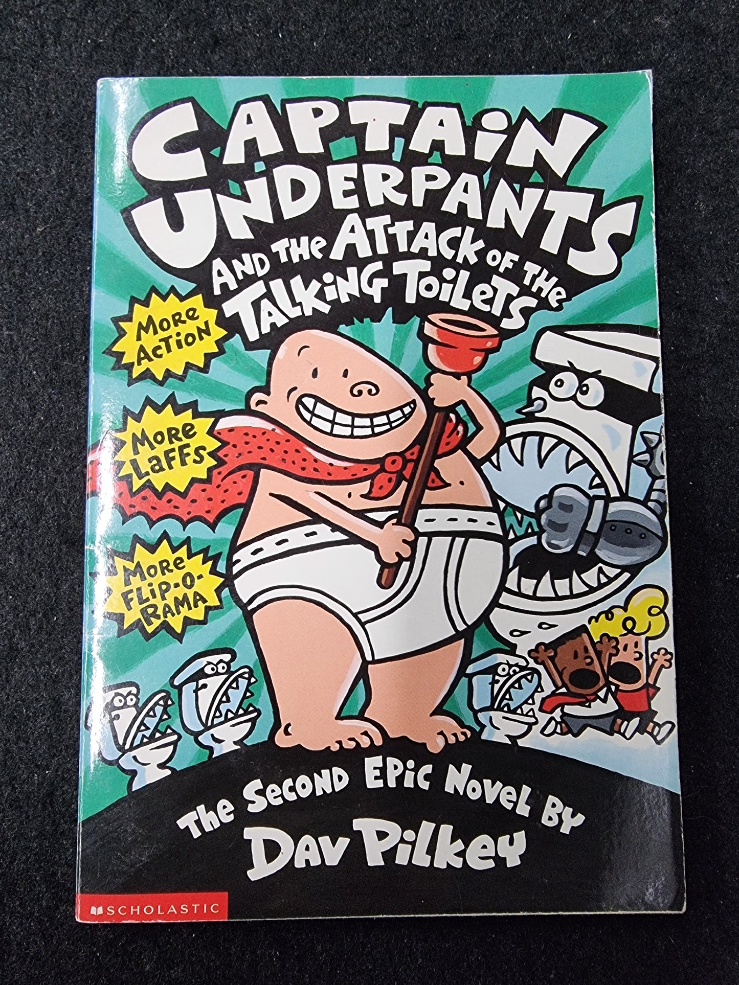 CAPTAIN UNDERPANTS ATTACK OF TALKING TOILETS