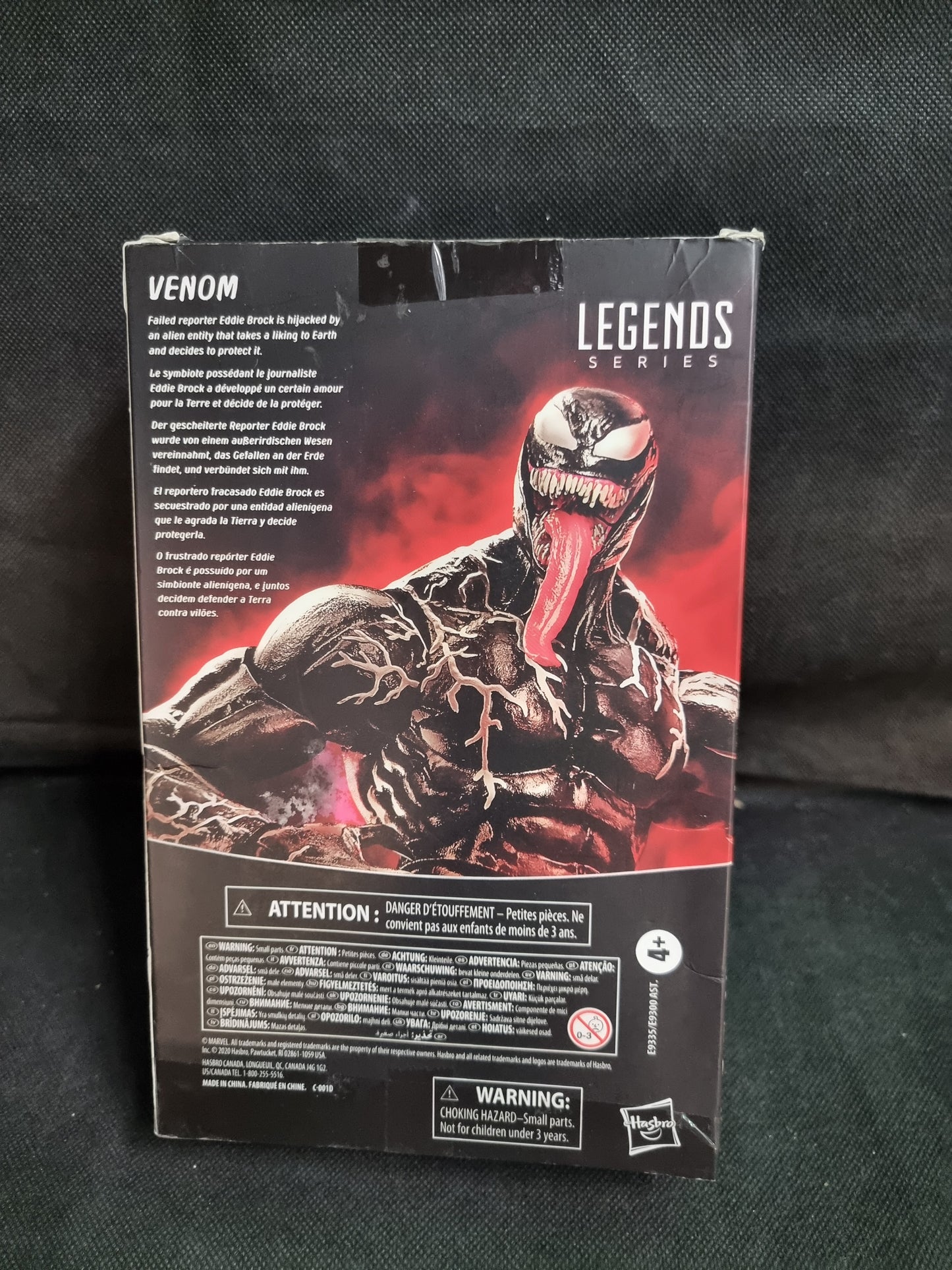 MARVEL LEGENDS SERIES VENOM (DAMAGED BOX)