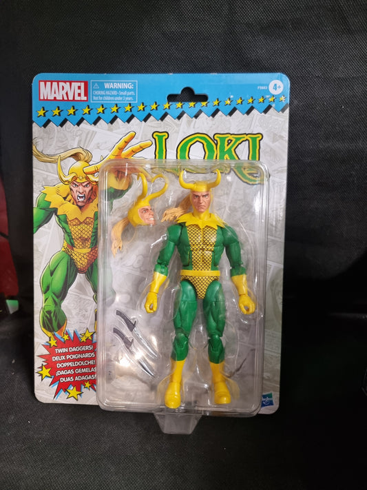 MARVEL LOKI HASBRO DAMAGED BOX