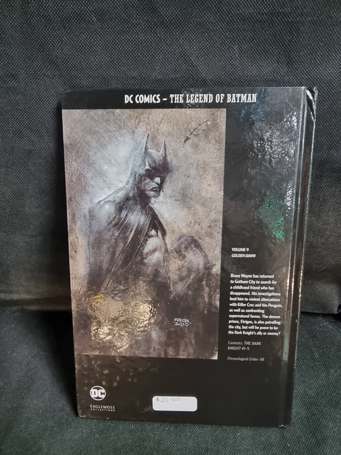 DC COMICS THE LEGEND OF BATMAN GOLDEN DAWN