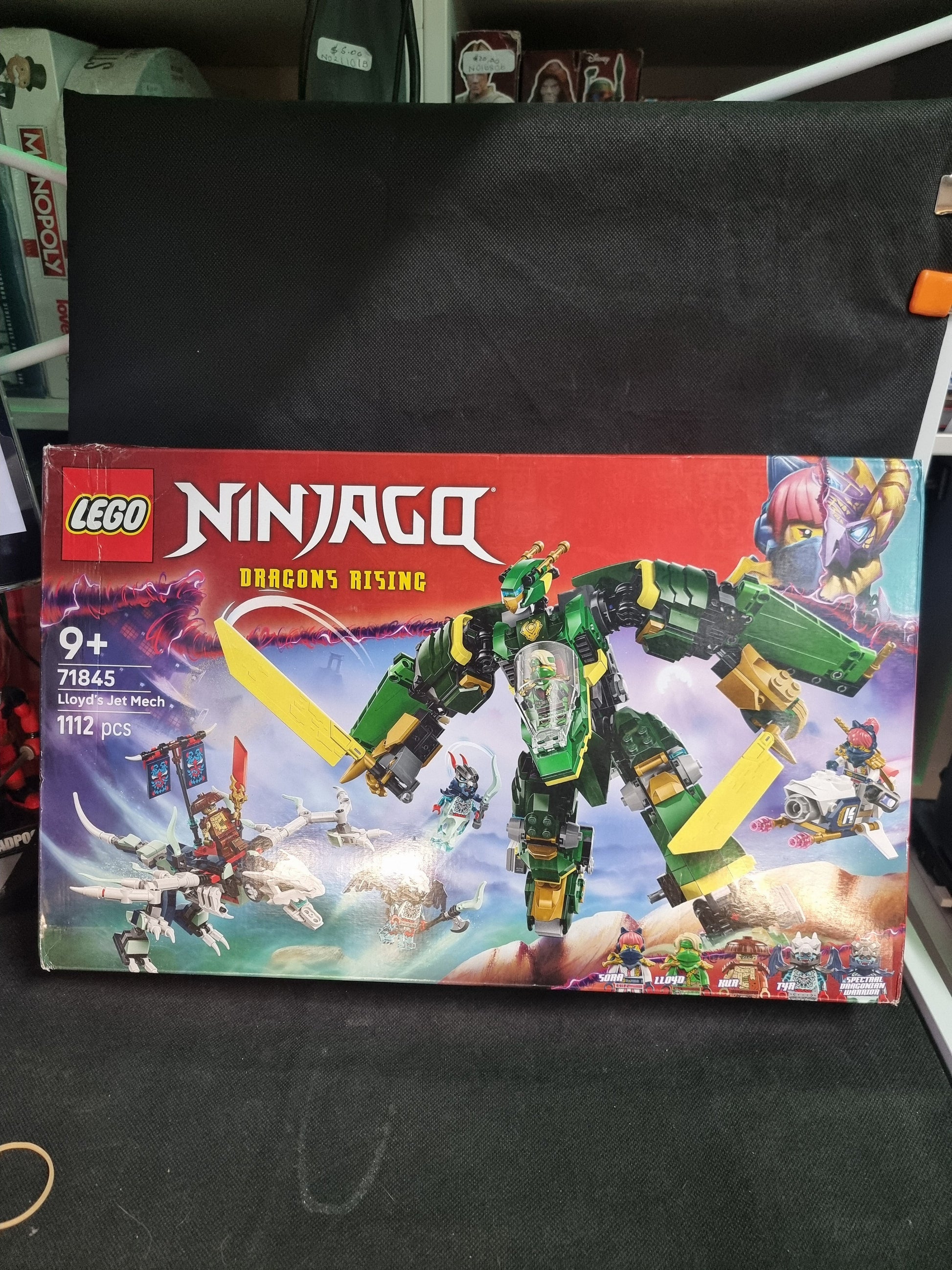 LEGO NINJAGO LLOYDS JET MECH DAMAGED BOX SEALED Captain Comics and Collectables Pty Ltd