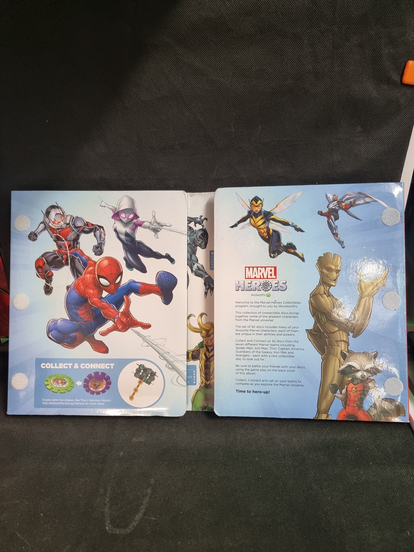 MARVEL HEROES COMPLETE SET