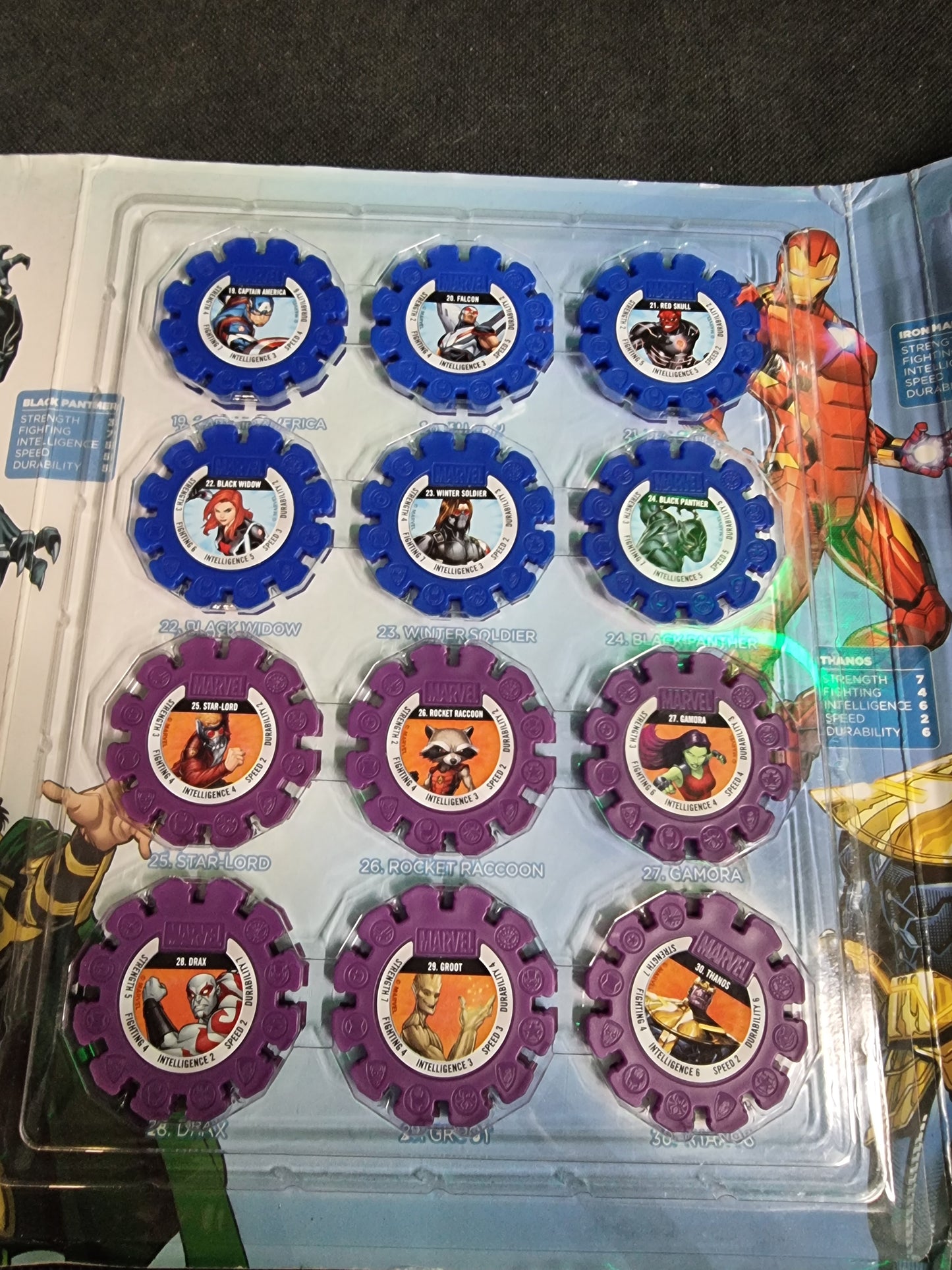 MARVEL HEROES COMPLETE SET