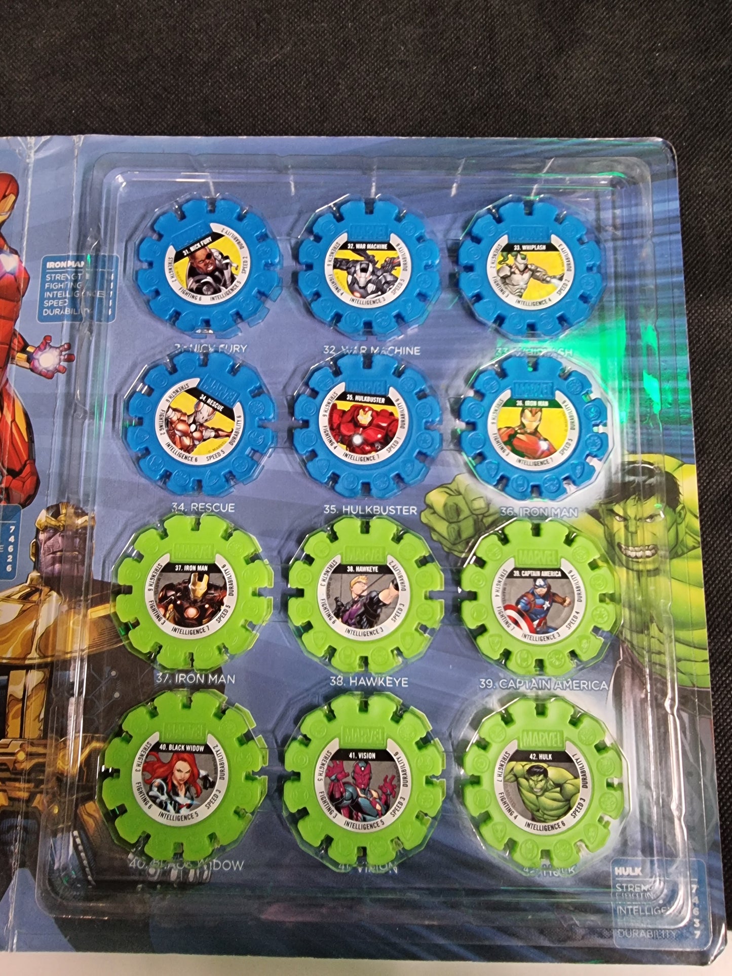 MARVEL HEROES COMPLETE SET