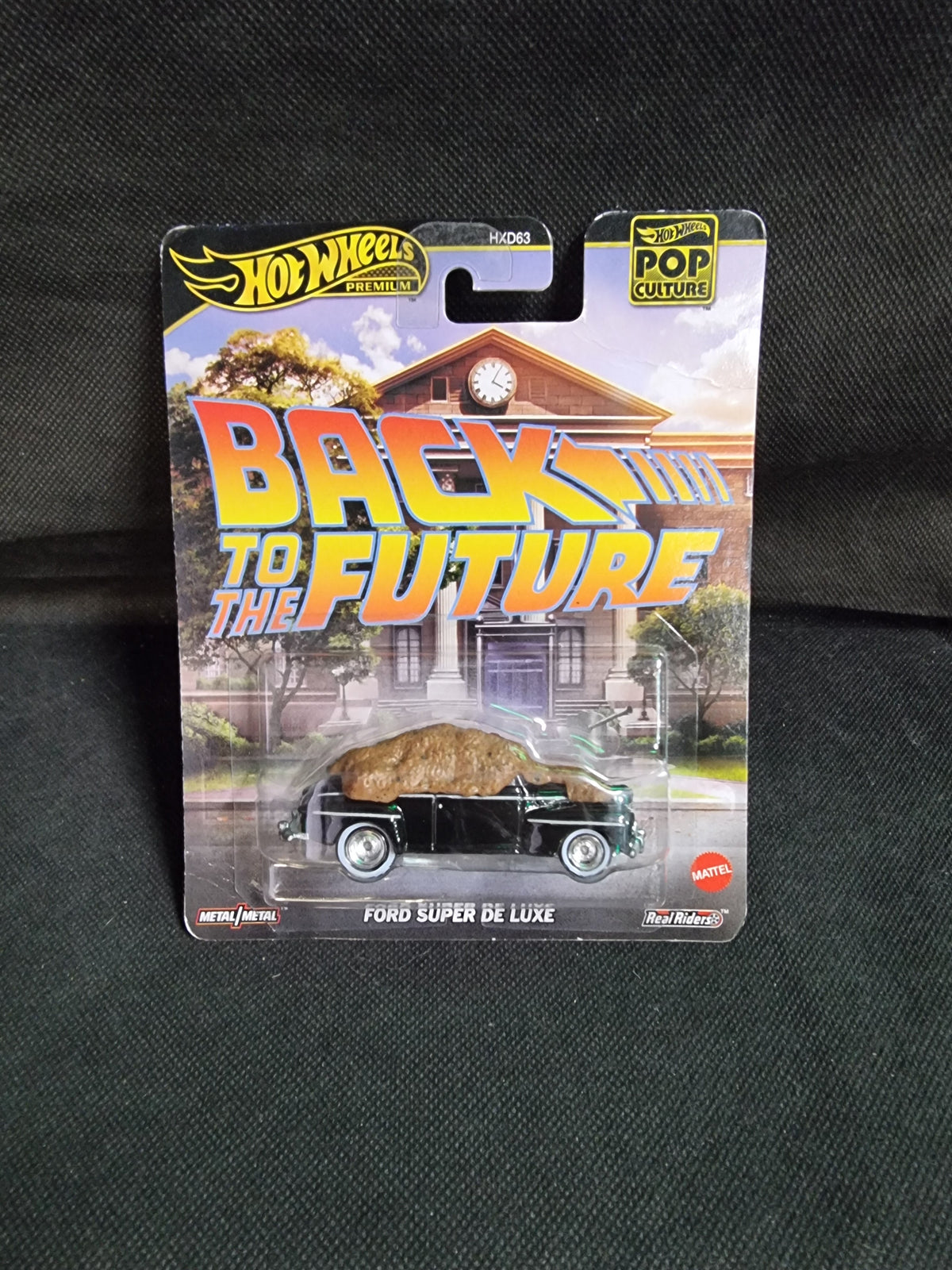 HOTWHEELS BACK TO THE FUTURE FORD SUPER DE LUXE Captain Comics and Collectables Pty Ltd