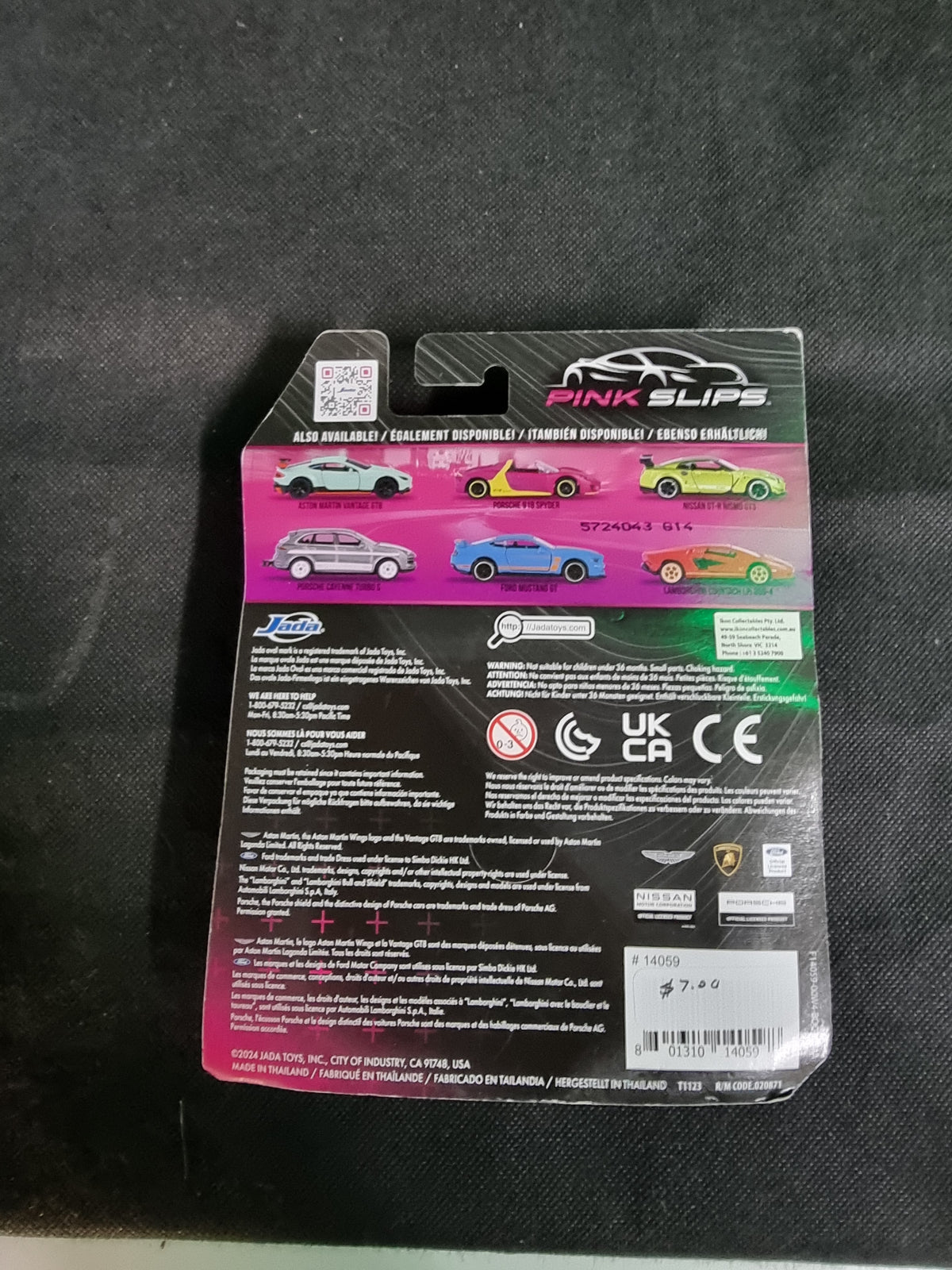 JADA PINK SLIPS PORSCHE CAYENNE TURBO S