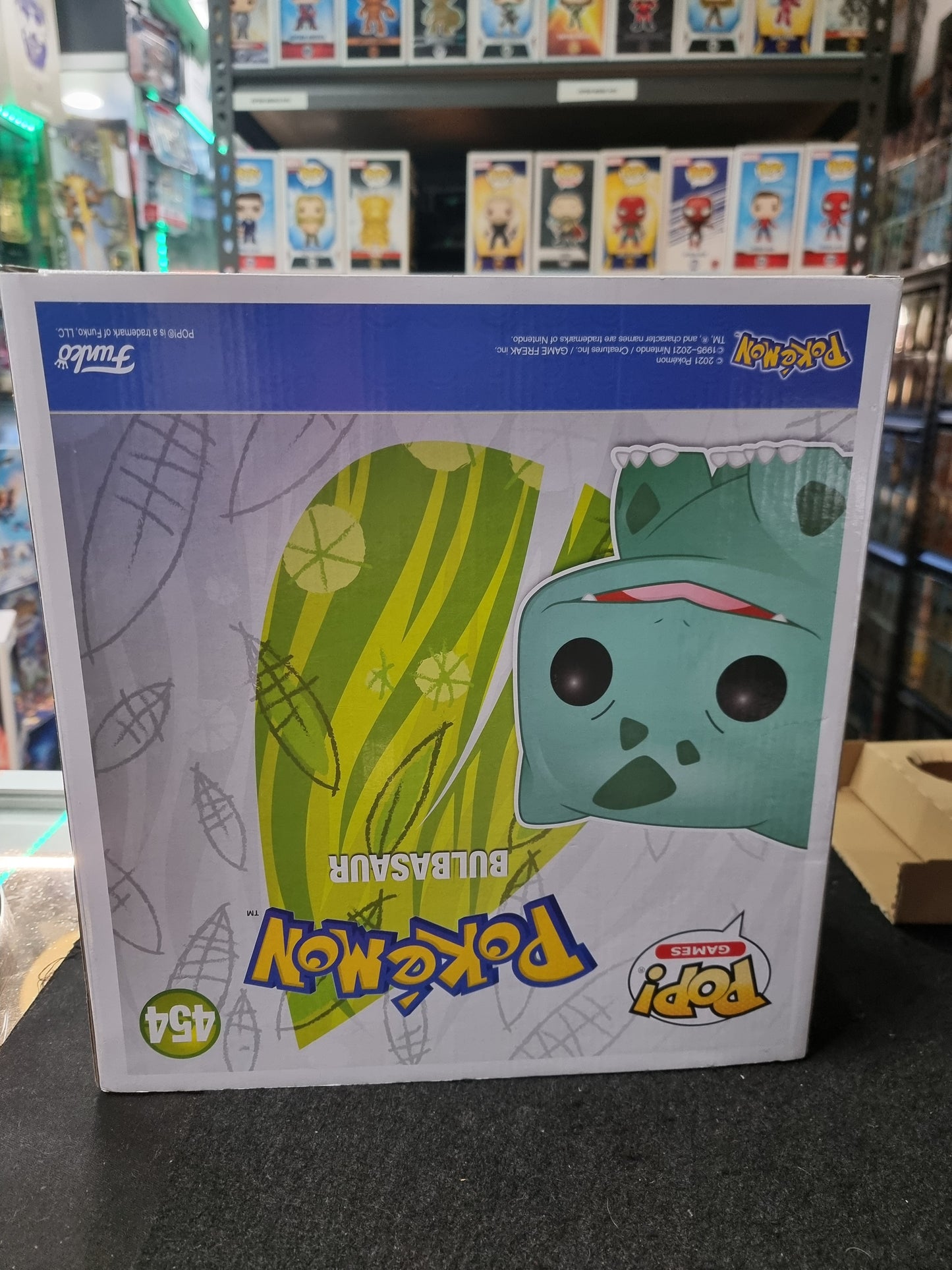 FUNKO POP GAMES POKEMON BULBASAUR #454 SPECIAL EDITION