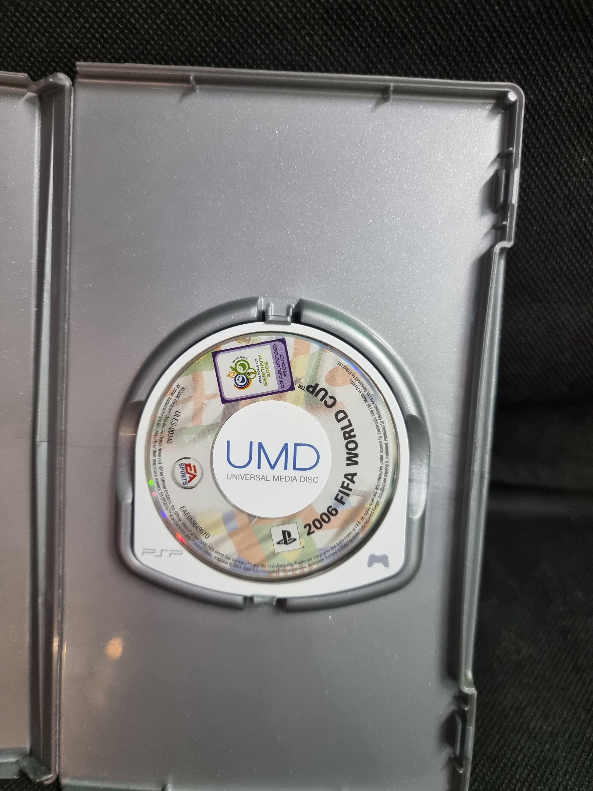 2006 Fifa World Cup PSP Game (No Cover Just Game ) Captain Comics and Collectables Pty Ltd