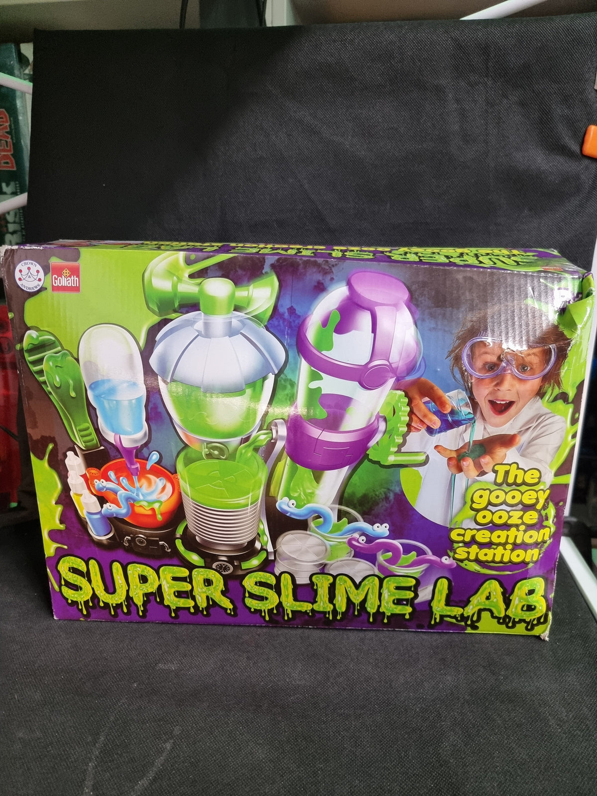 Super Slime Lab (opened) Captain Comics and Collectables Pty Ltd
