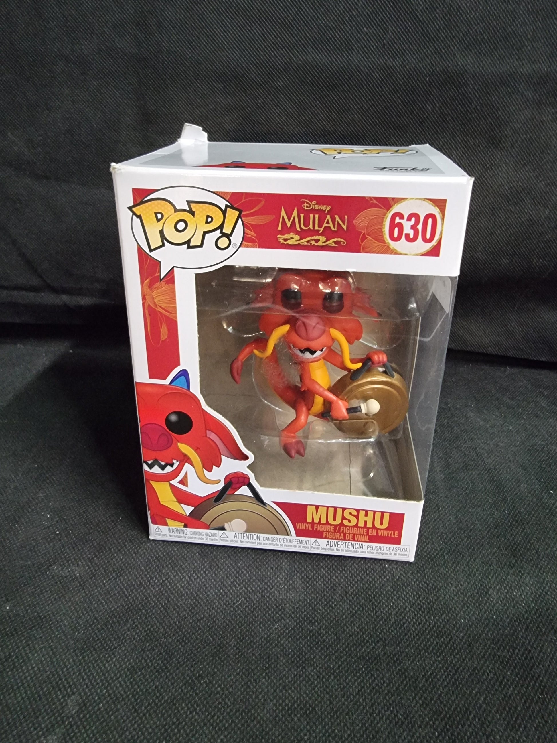 Funko Pop Disney Mulan Mushu #630 Captain Comics and Collectables Pty Ltd
