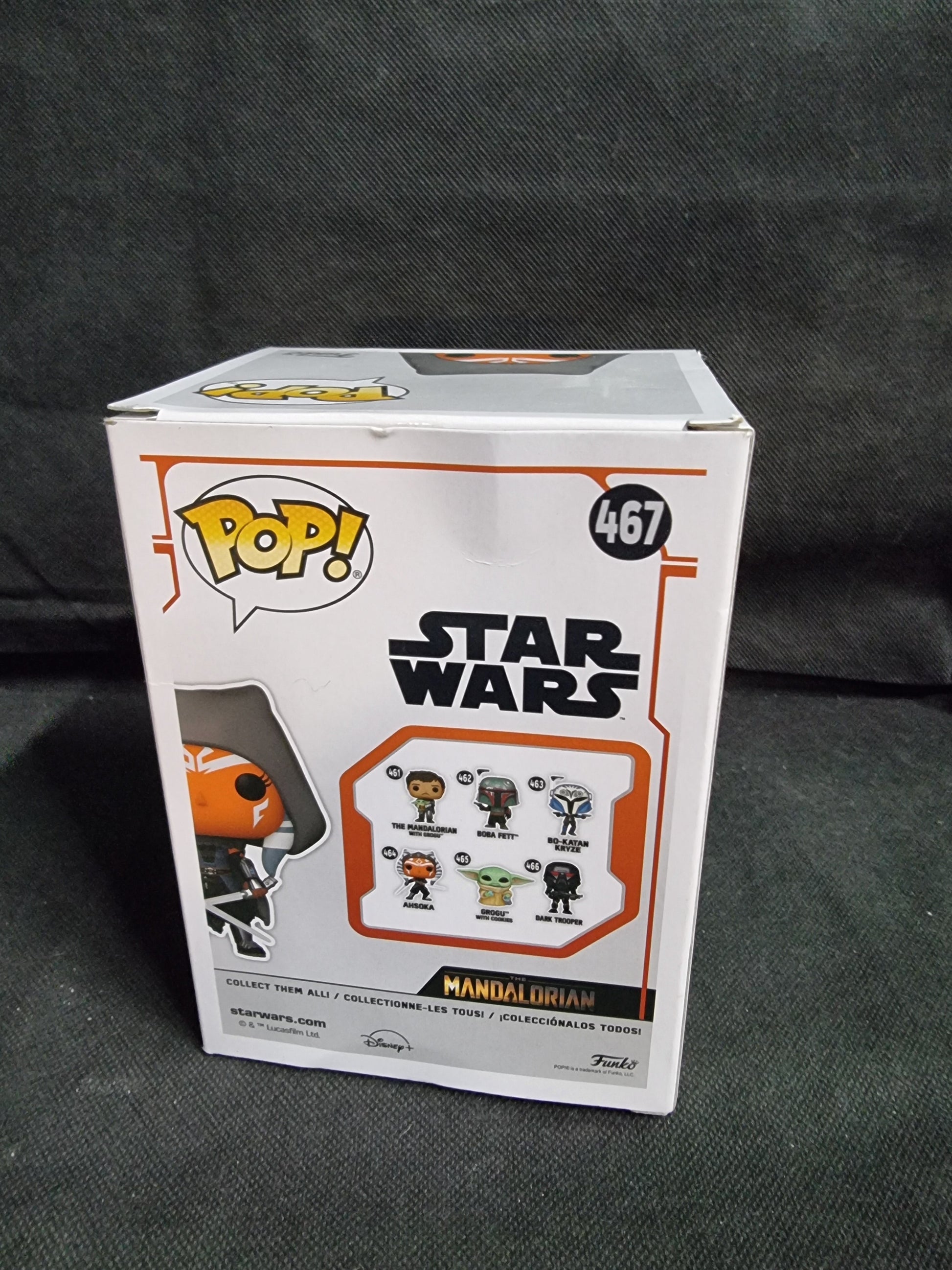 Funko Pop Star Wars Ahsoka #467 Captain Comics and Collectables Pty Ltd