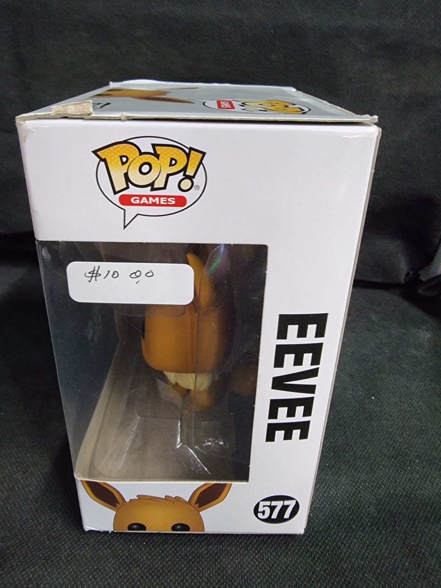 Funko Pop Pokemon Eevee #577 (Damaged Box) Captain Comics and Collectables Pty Ltd
