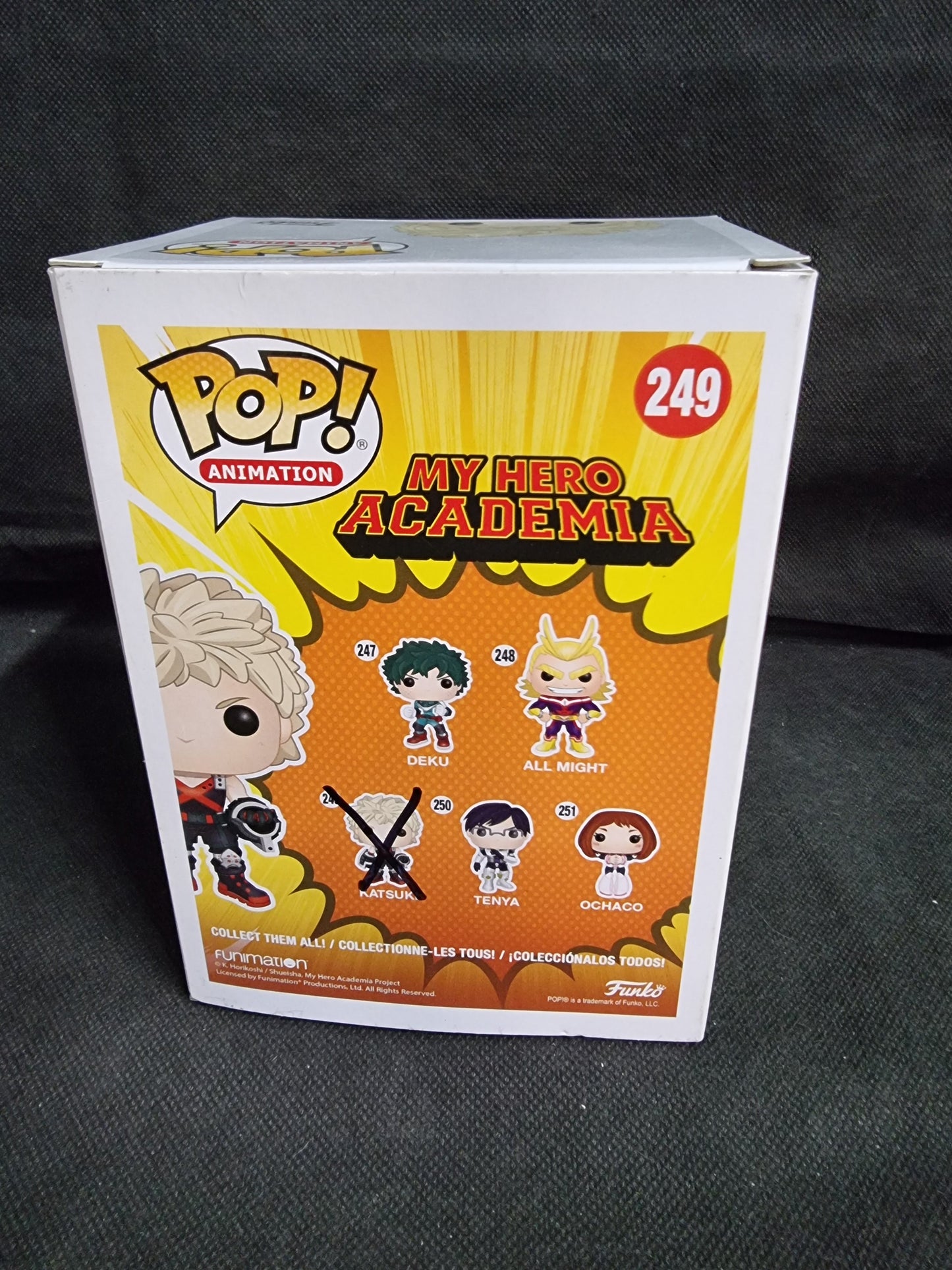 Funko Pop My Hero Academia Katsuki #249 Captain Comics and Collectables Pty Ltd