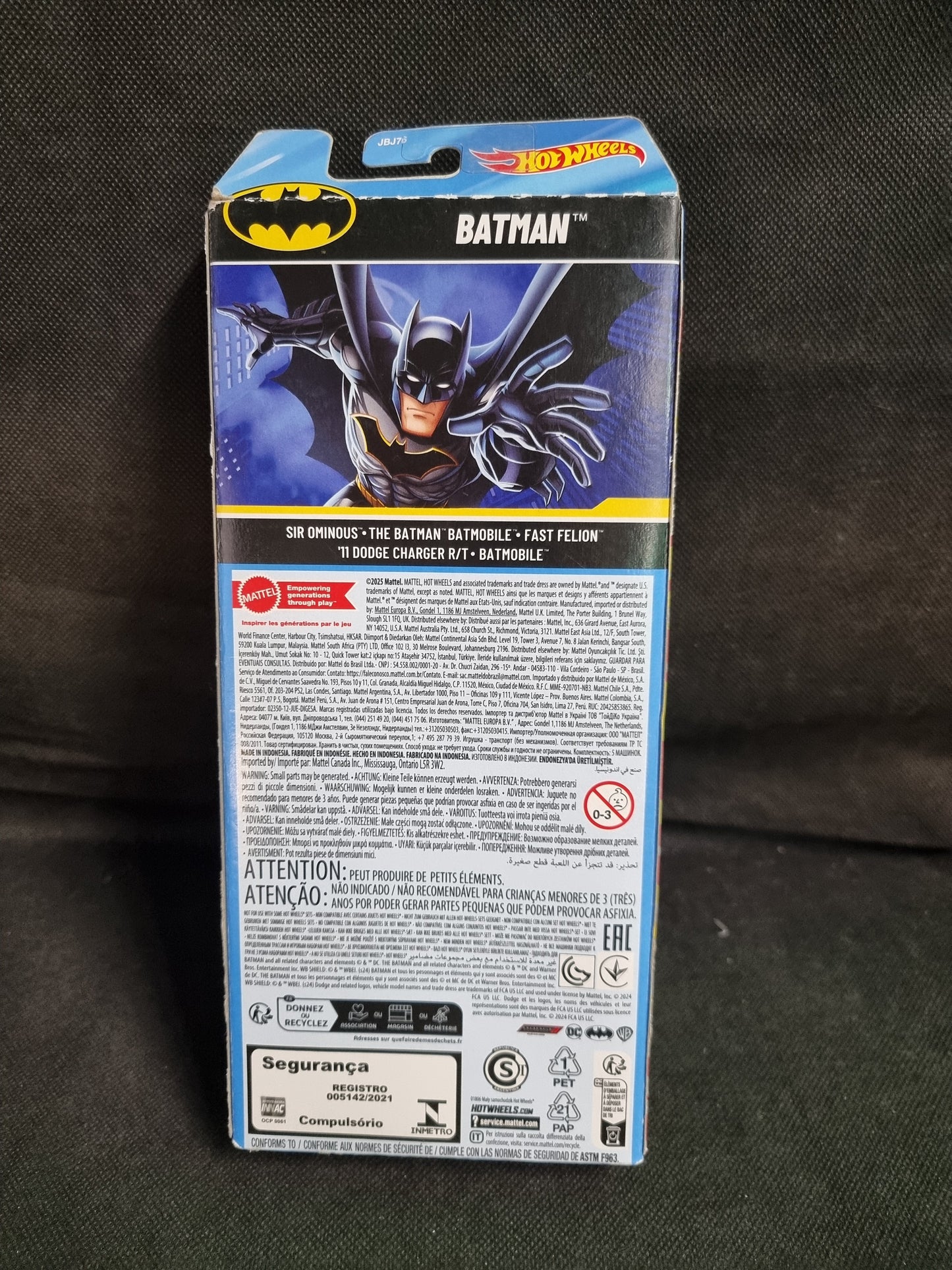 Hotwheels Batman 5 Pack Captain Comics and Collectables Pty Ltd