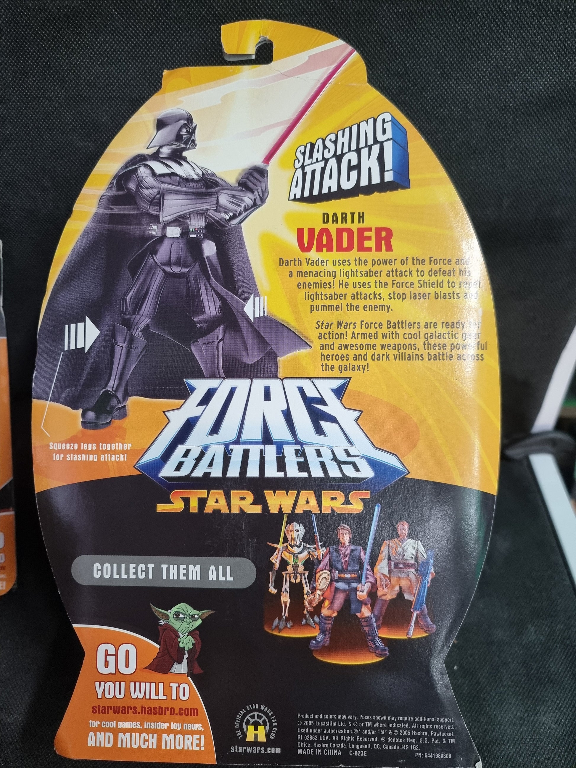 Star Wars Hasbro Force Battlers Darth Vader Captain Comics and Collectables Pty Ltd