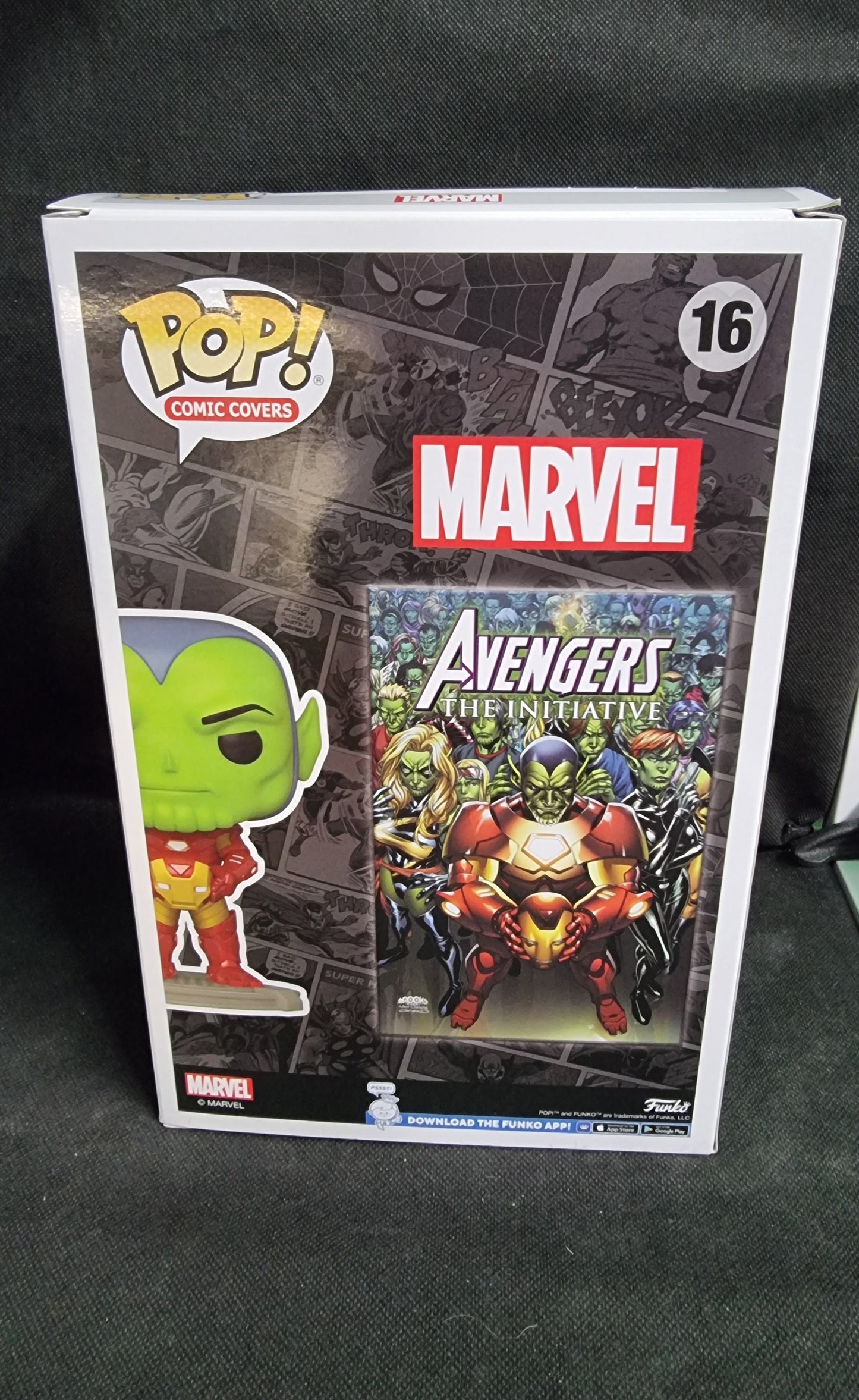 Funko Comic Covers Marvel Skrull As Iron Man #16 Wondrous Convention 2023 Limited Edition Captain Comics and Collectables Pty Ltd
