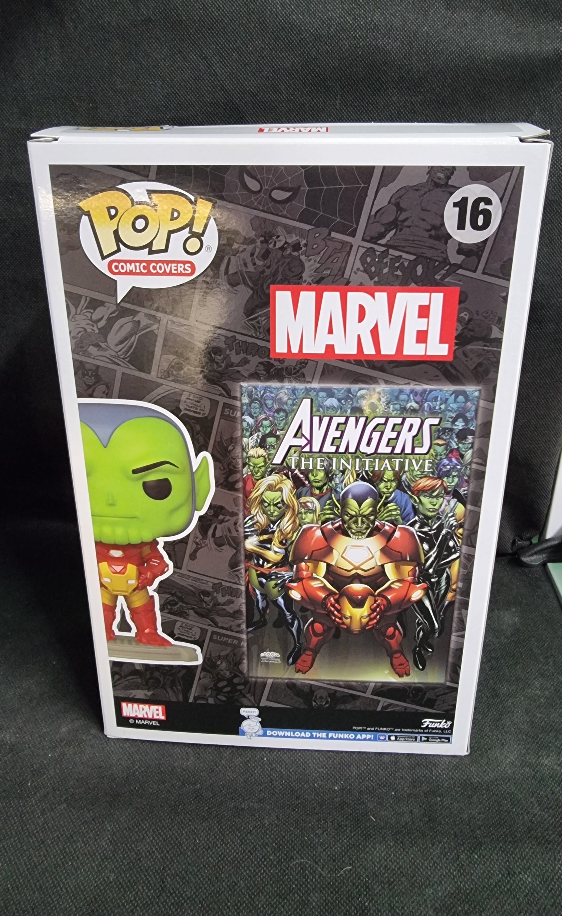 Funko Comic Covers Marvel Skrull As Iron Man #16 Wondrous Convention 2023 Limited Edition Captain Comics and Collectables Pty Ltd