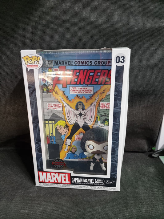 Funko Comic Covers Marvel Captain Marvel (Monica Rambeau) #03 Captain Comics and Collectables Pty Ltd