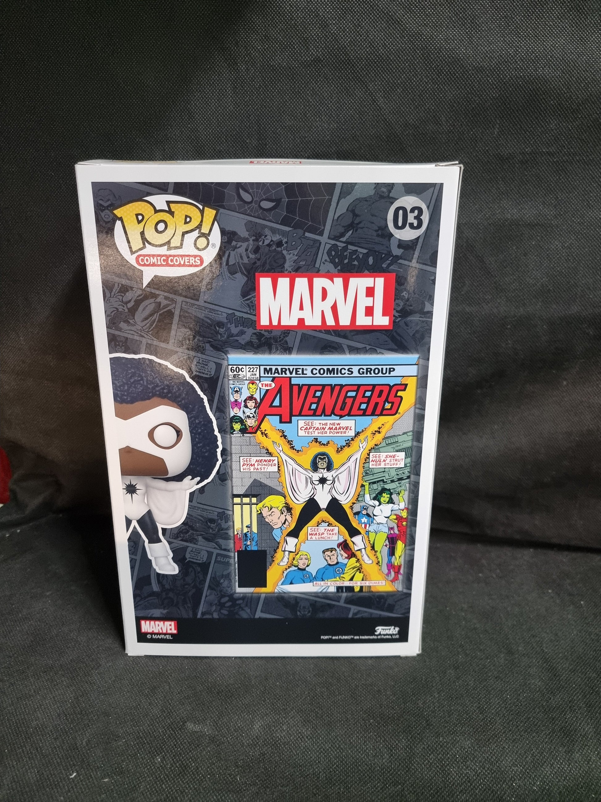 Funko Comic Covers Marvel Captain Marvel (Monica Rambeau) #03 Captain Comics and Collectables Pty Ltd