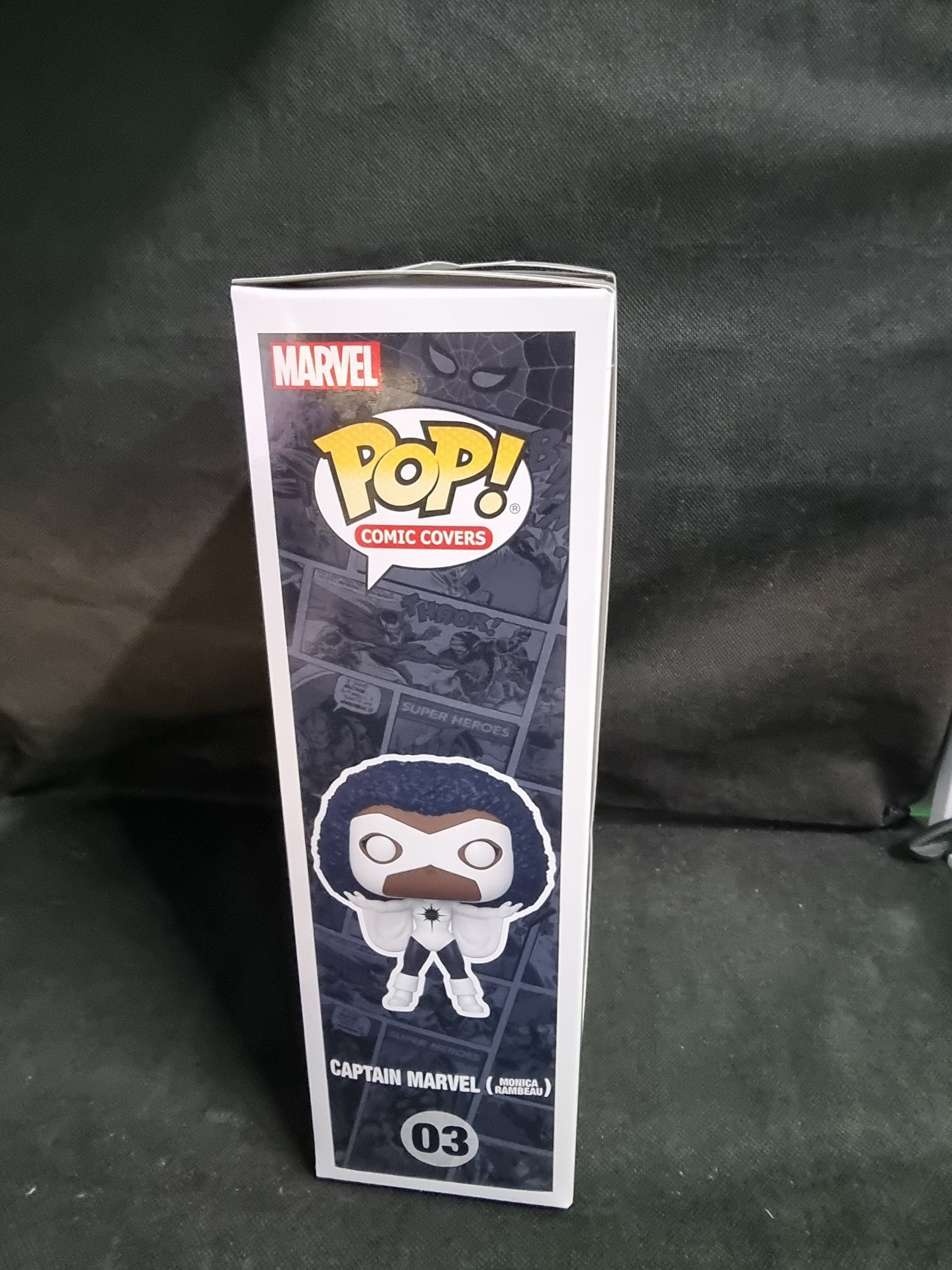 Funko Comic Covers Marvel Captain Marvel (Monica Rambeau) #03 Captain Comics and Collectables Pty Ltd