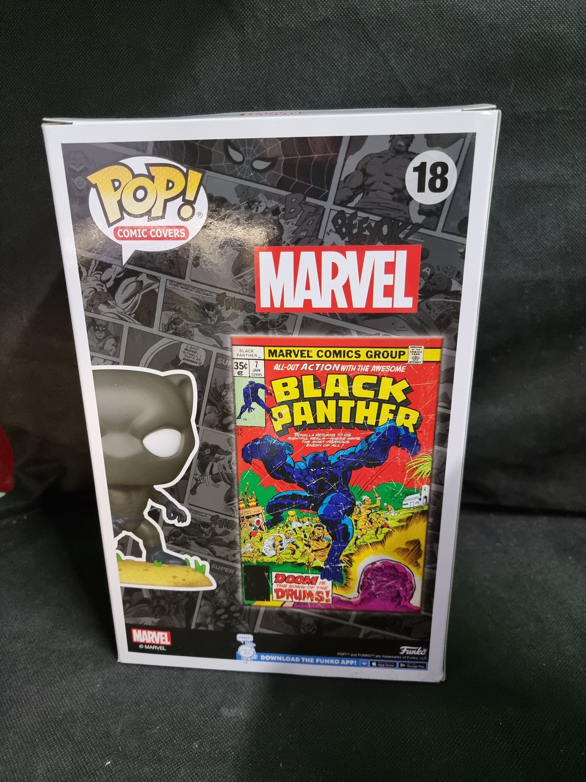 Funko Comic Covers Marvel Black Panther # 18 Captain Comics and Collectables Pty Ltd
