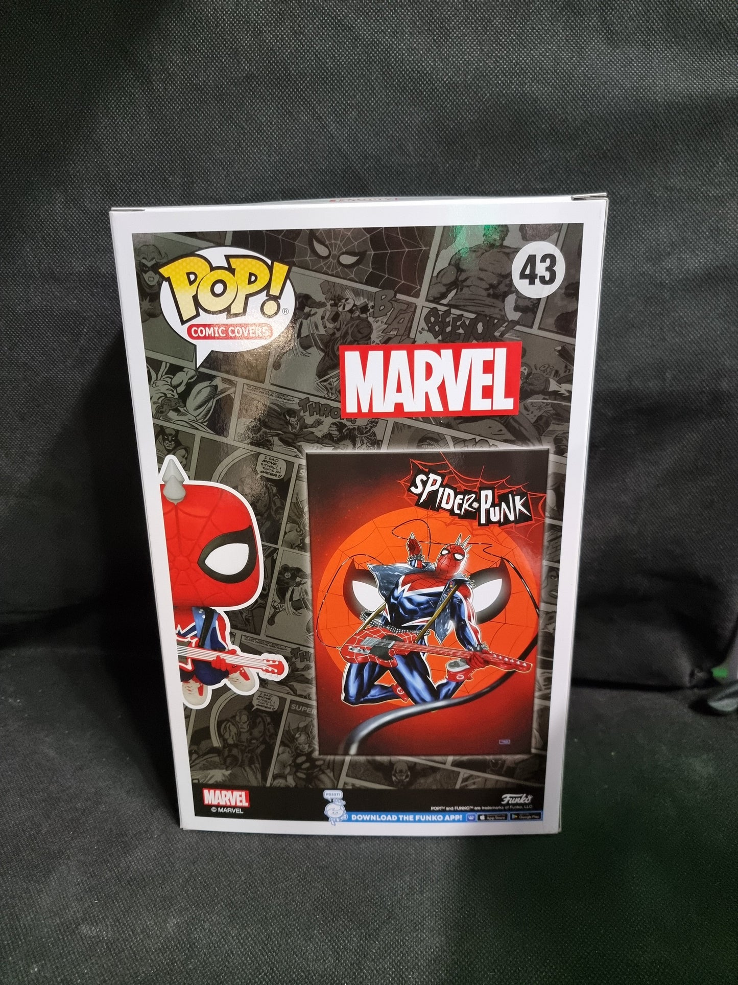Funko Comic Covers Marvel Spider-Punk #43 Captain Comics and Collectables Pty Ltd
