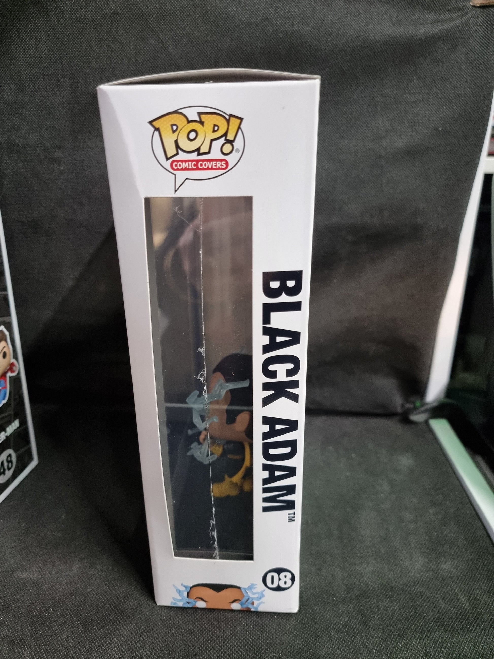 Funko Comic Covers Black Adam # 08 Glows In The Dark Captain Comics and Collectables Pty Ltd