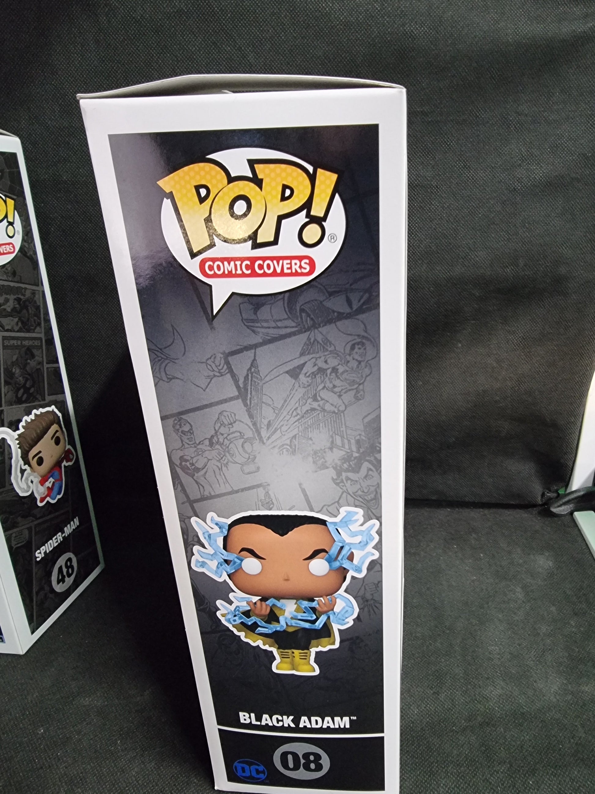 Funko Comic Covers Black Adam # 08 Glows In The Dark Captain Comics and Collectables Pty Ltd