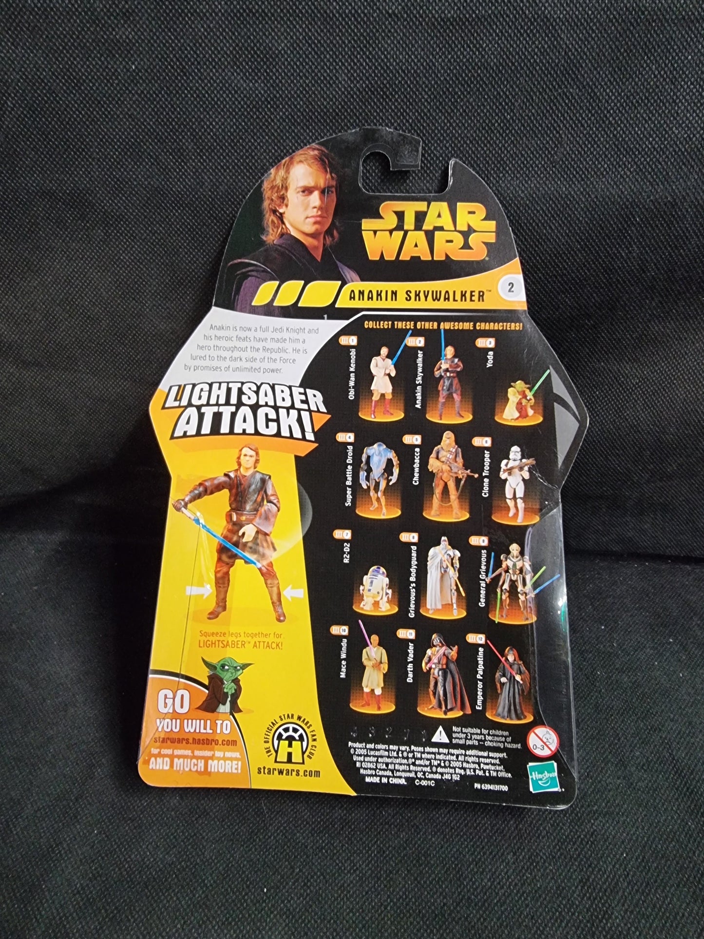 Star Wars Revenge Of the Sith:  Anakin Skywalker Figure Captain Comics and Collectables Pty Ltd