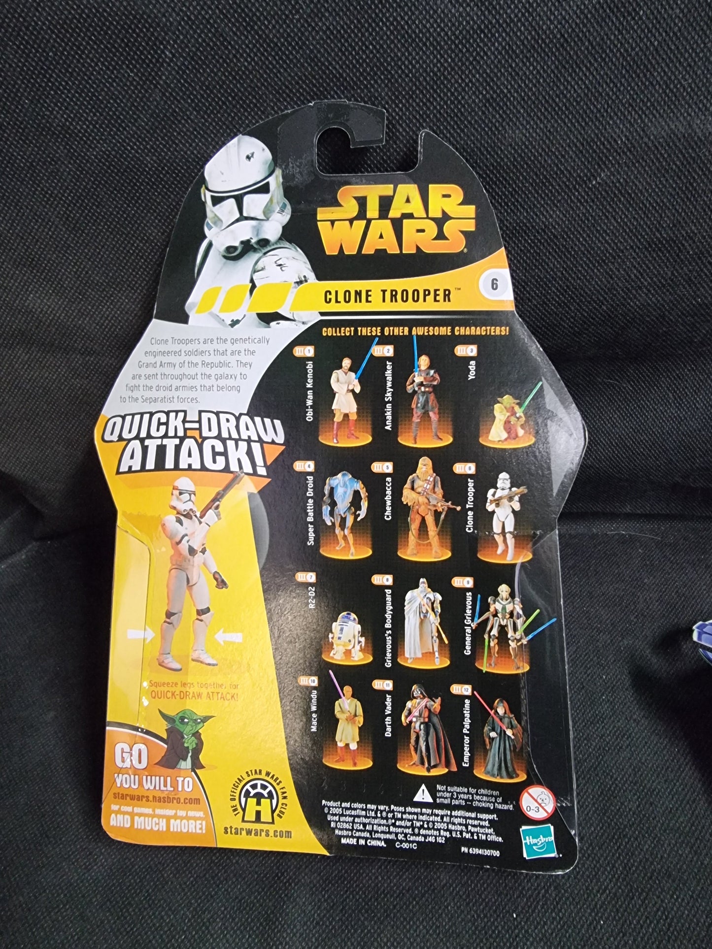 Star Wars Revenge Of the Sith: Clone Trooper Figure Captain Comics and Collectables Pty Ltd