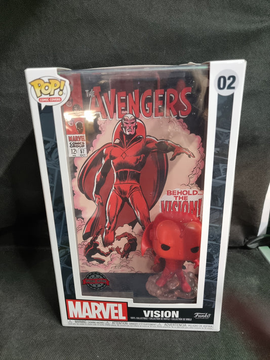 Funko Comic Covers Marvel Vision #02 Special Edition Captain Comics and Collectables Pty Ltd