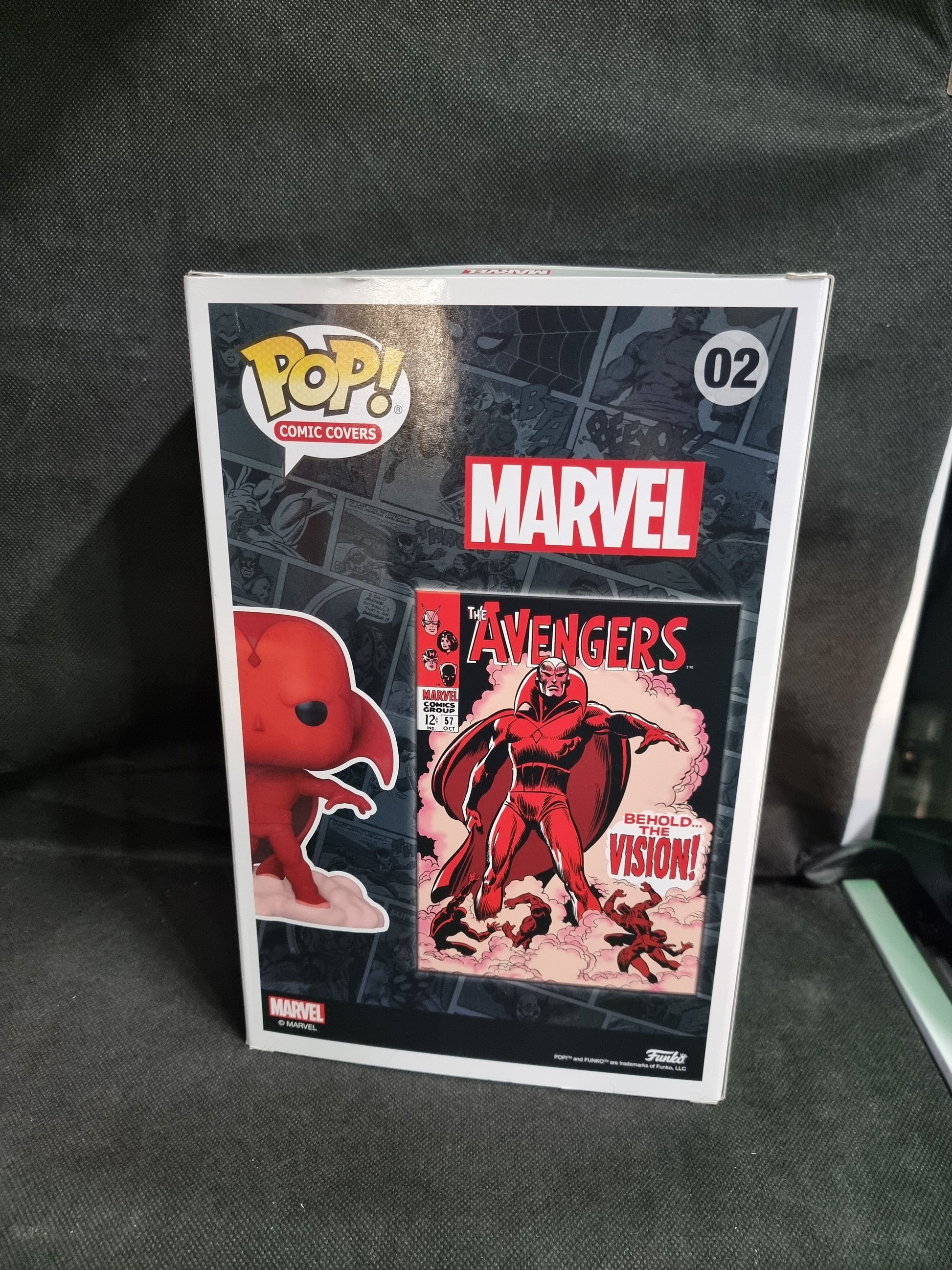 Funko Comic Covers Marvel Vision #02 Special Edition Captain Comics and Collectables Pty Ltd