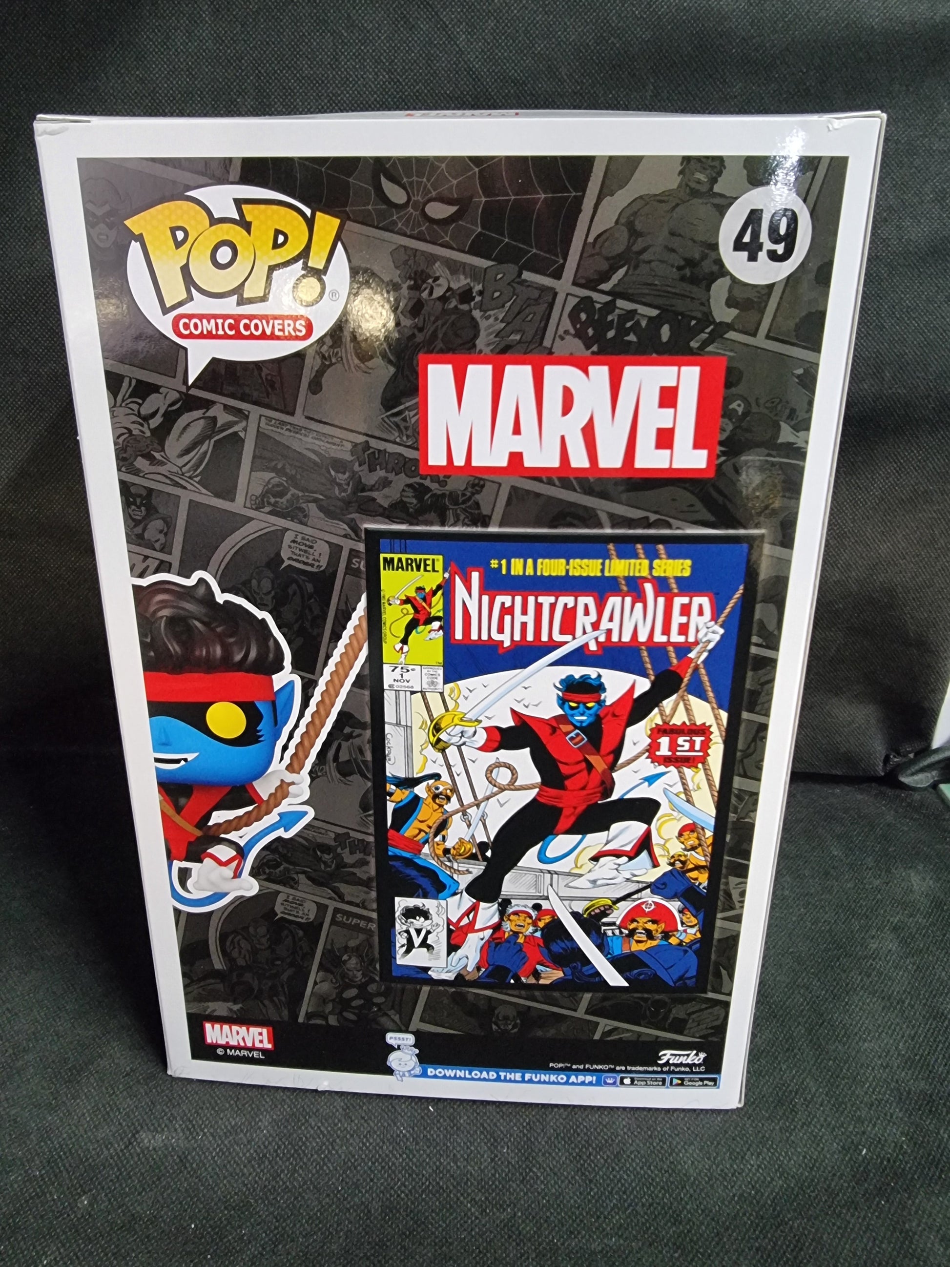 Funko Comic Covers Marvel Night Crawler #49 Special Edition Captain Comics and Collectables Pty Ltd